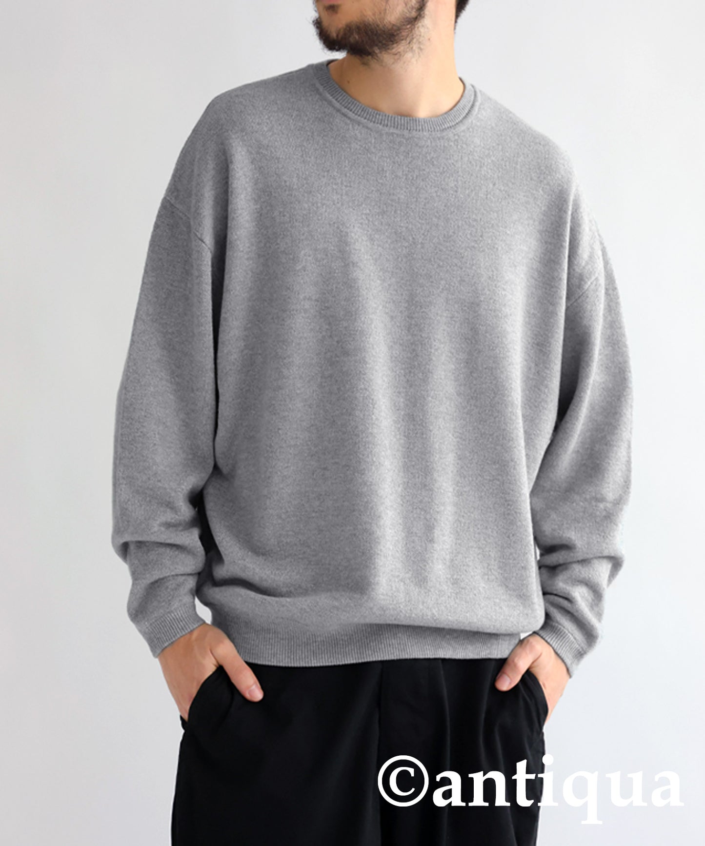 Pile Knit Pullover Men's