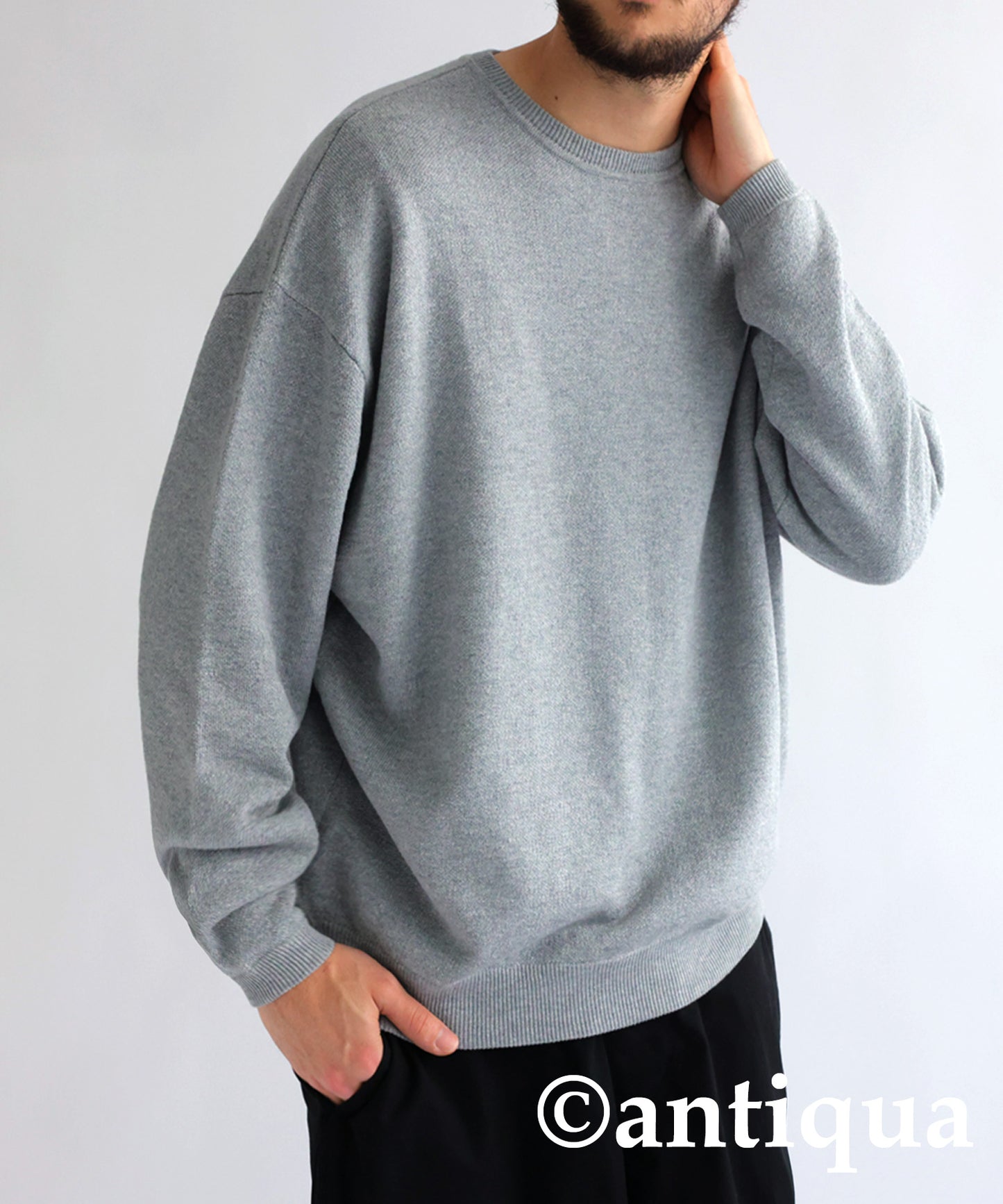 Pile Knit Pullover Men's