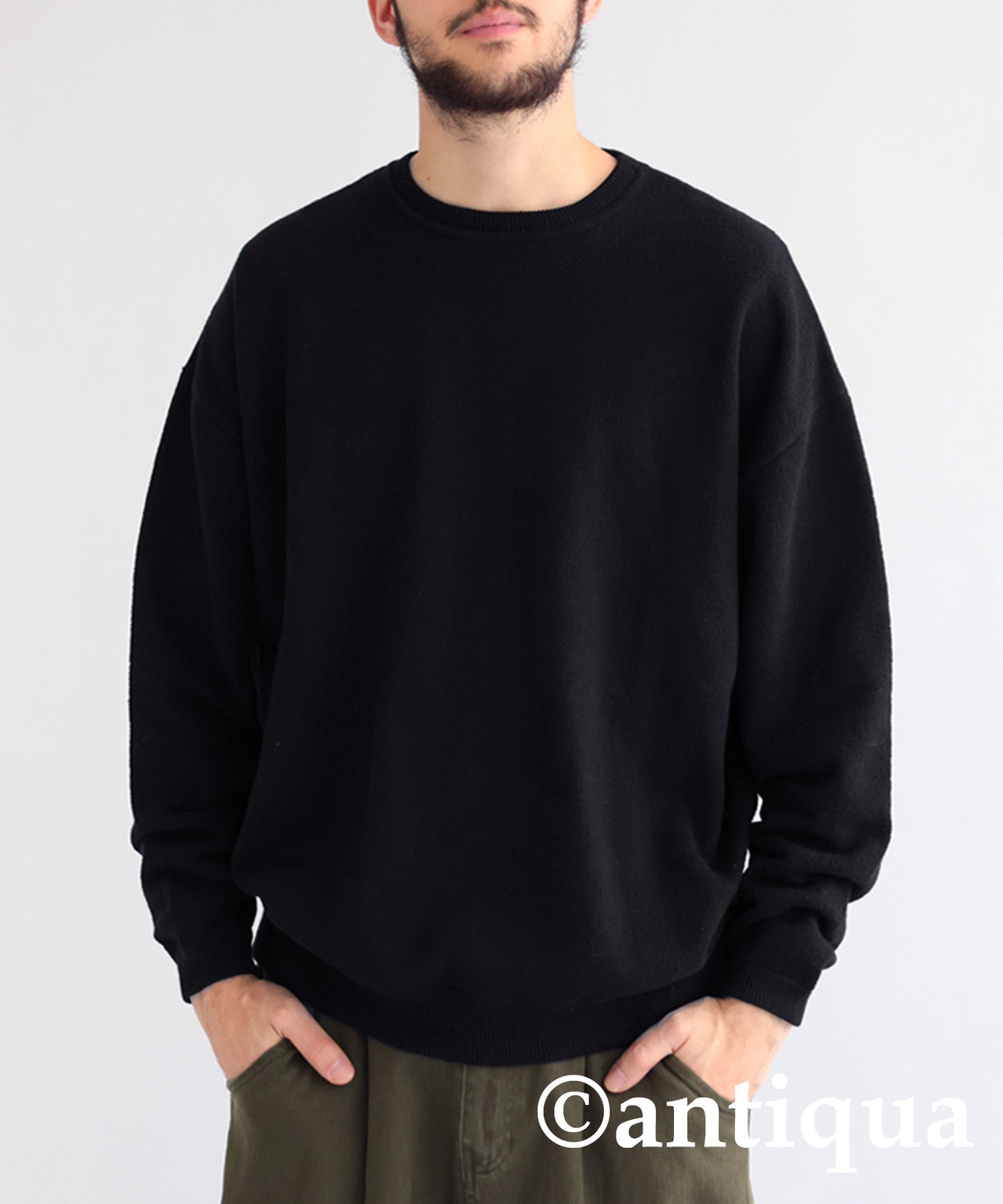 Pile Knit Pullover Men's