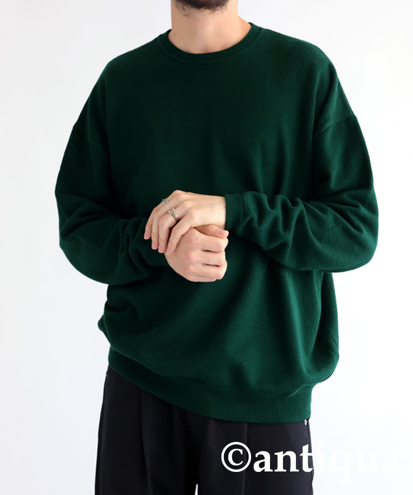 Pile Knit Pullover Men's