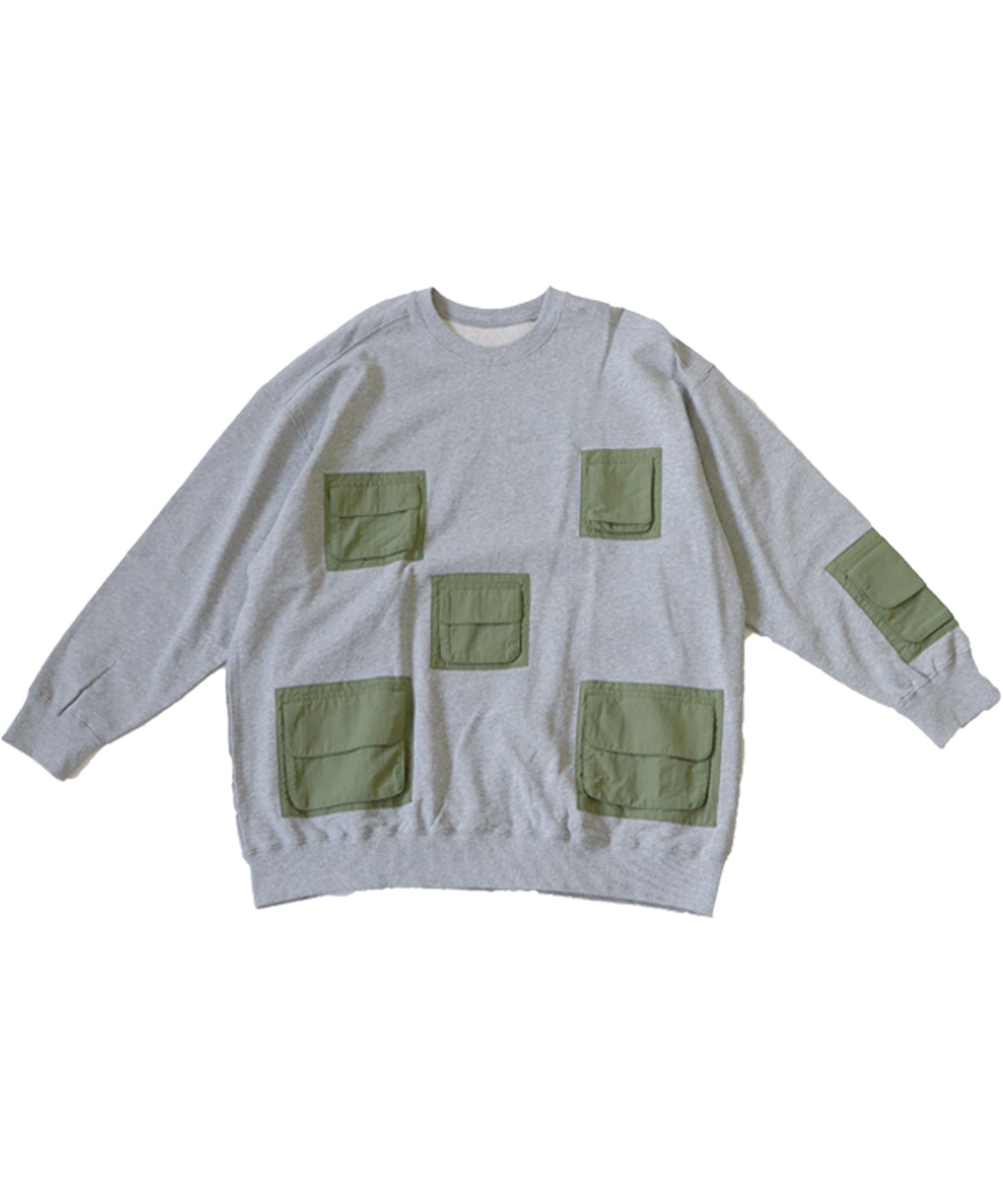 Pocket Design Pullover Ladies