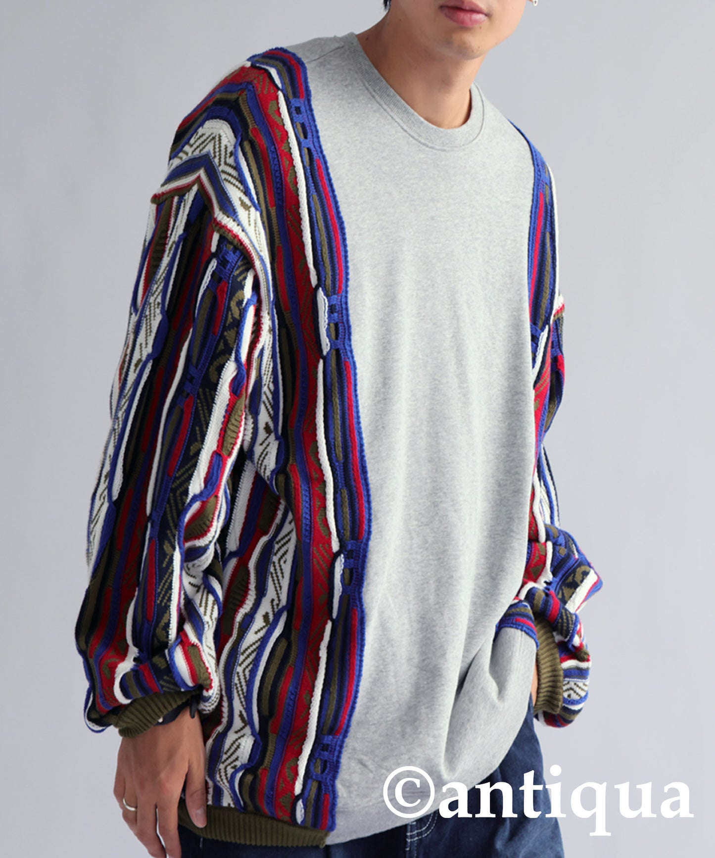 Koozie Knit Docking Pullover Men's