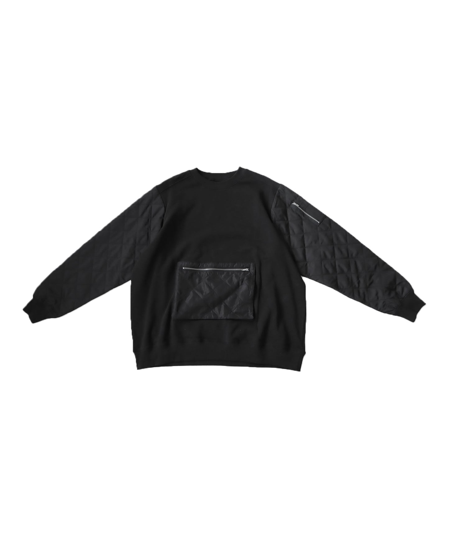 Different material pocket pull over Men's