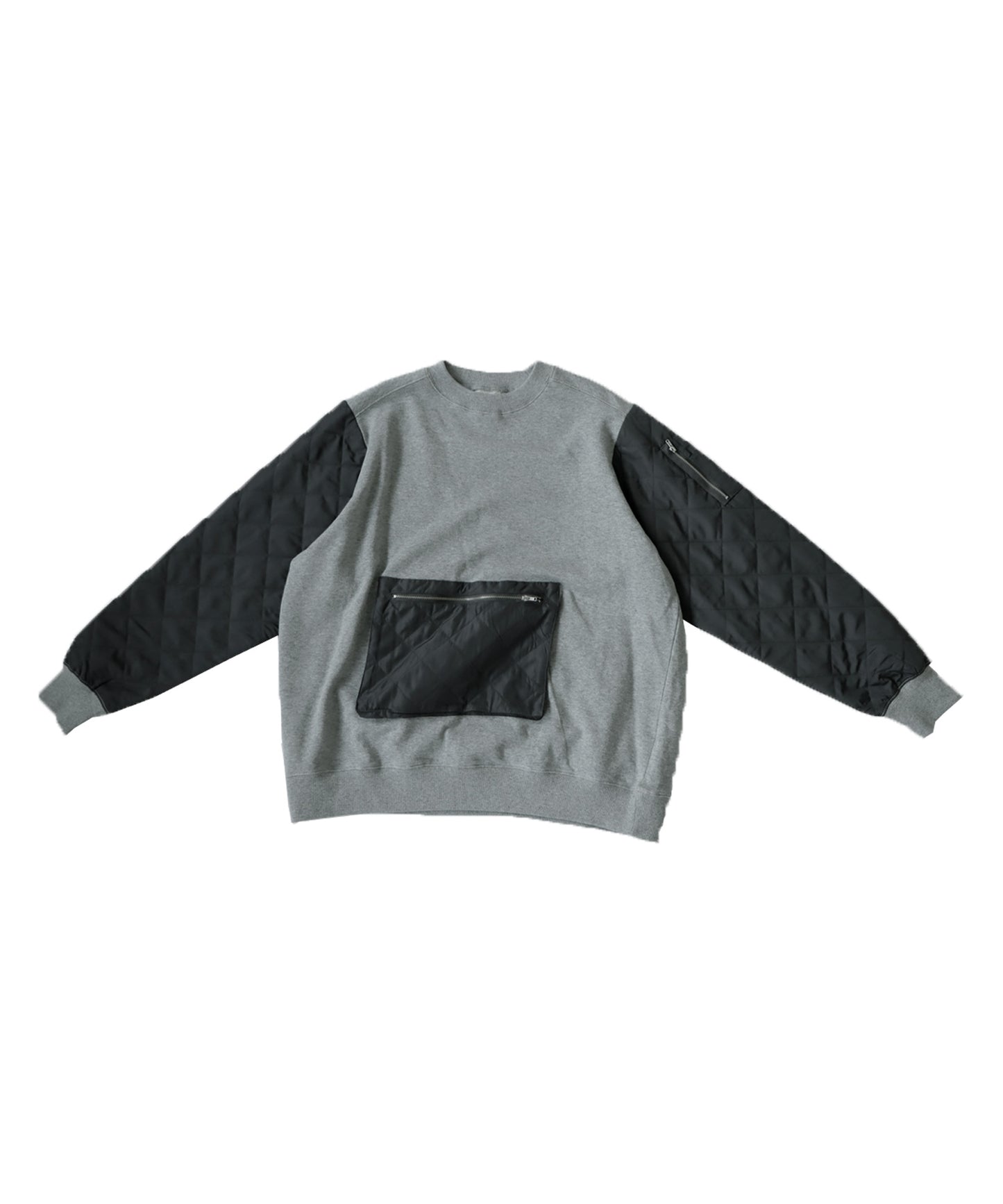 Different material pocket pull over Men's