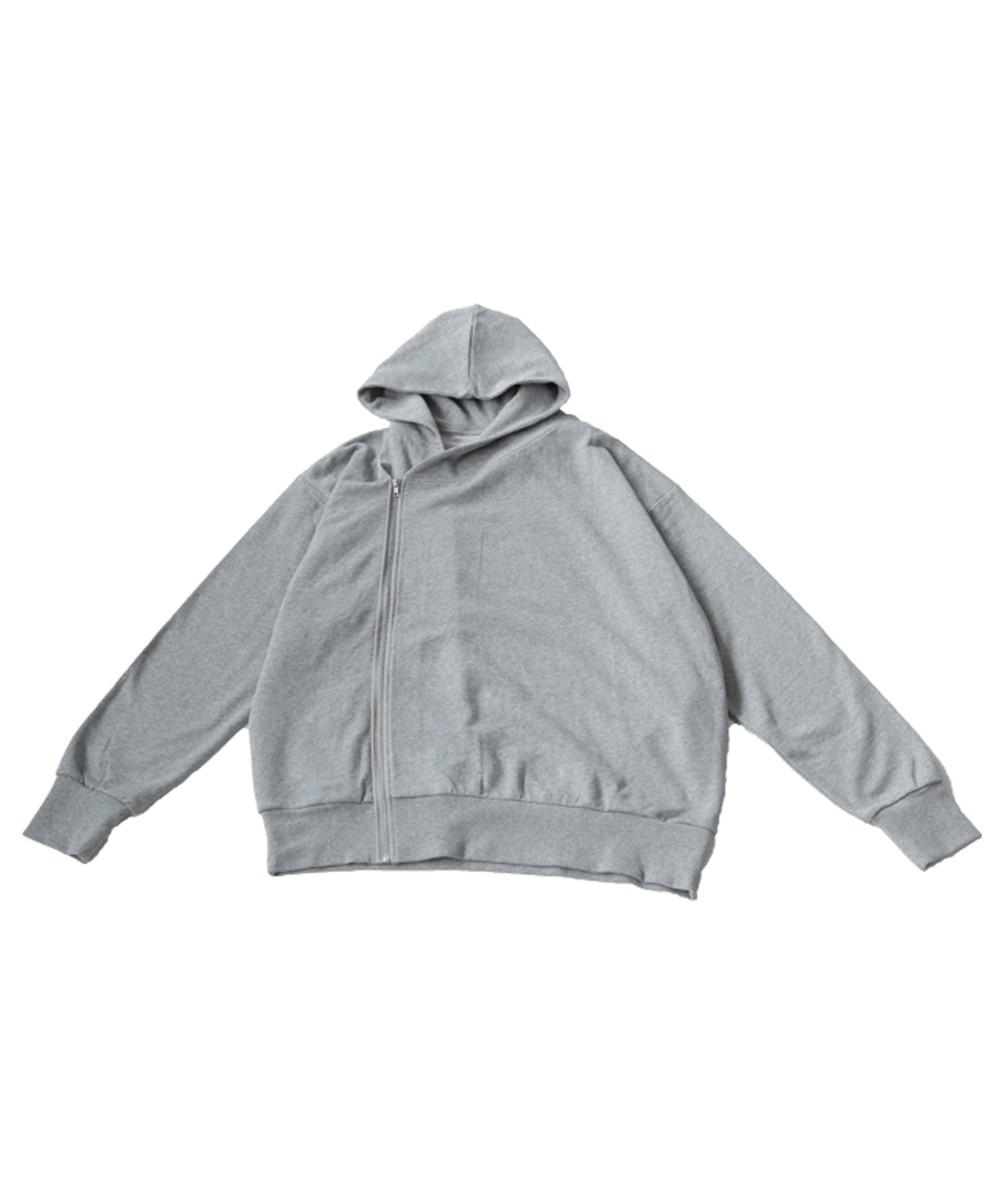 Asymmetric Zip Hoodie Ladies