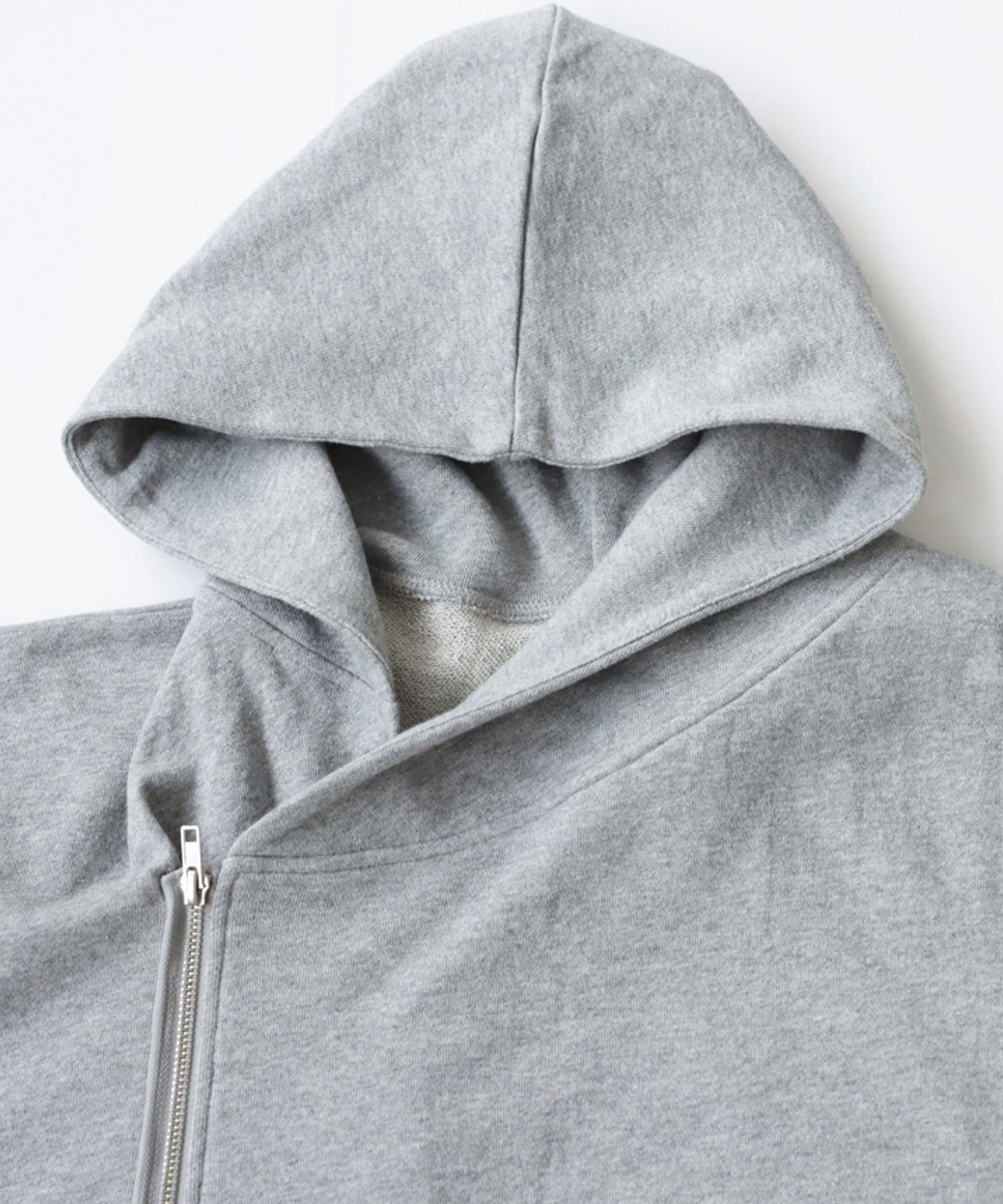 Asymmetric Zip Hoodie Ladies