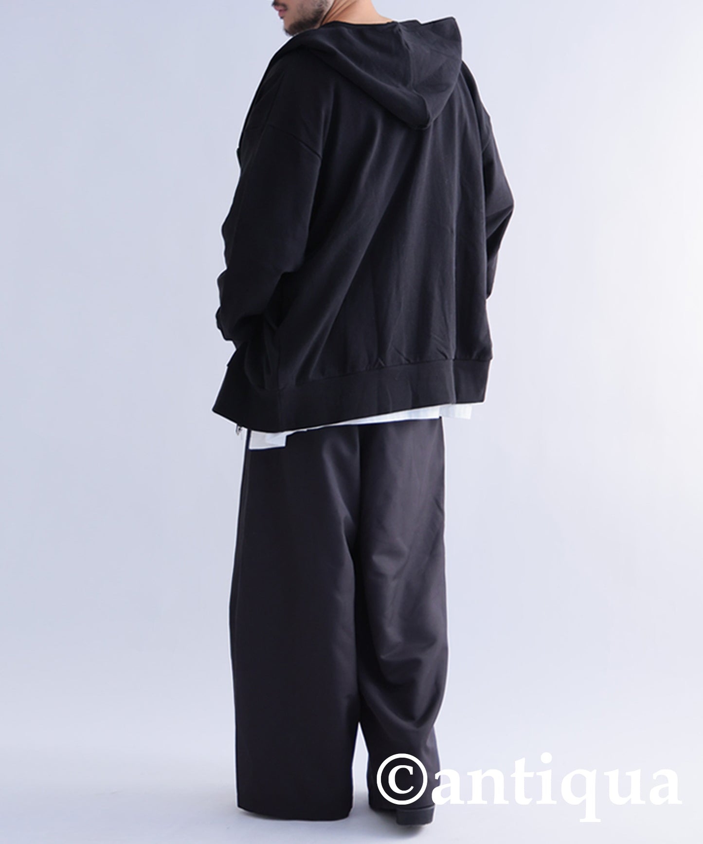 Asymmetric Zip Hoodie Men's