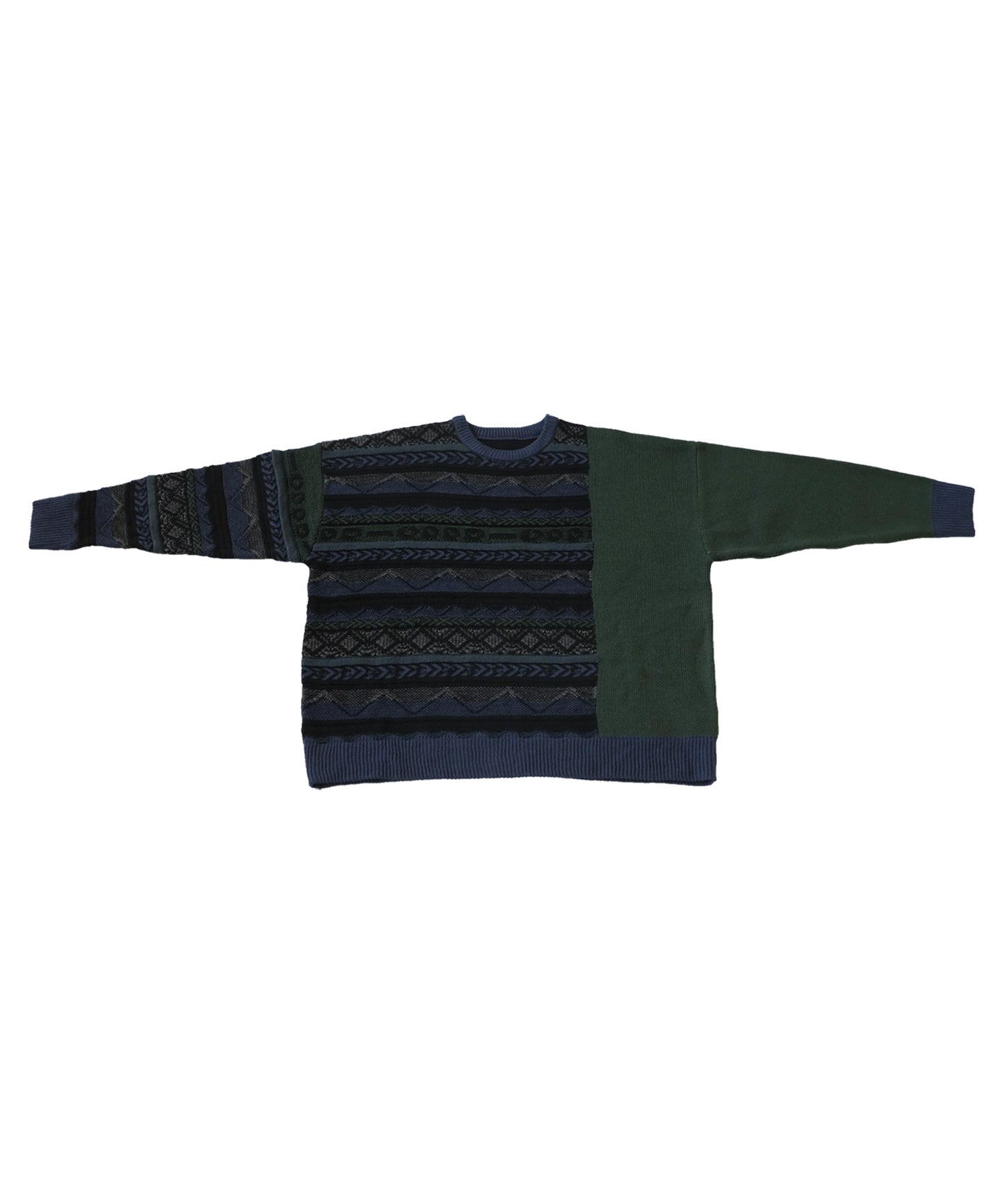 Jacquard Knit Tops Men's