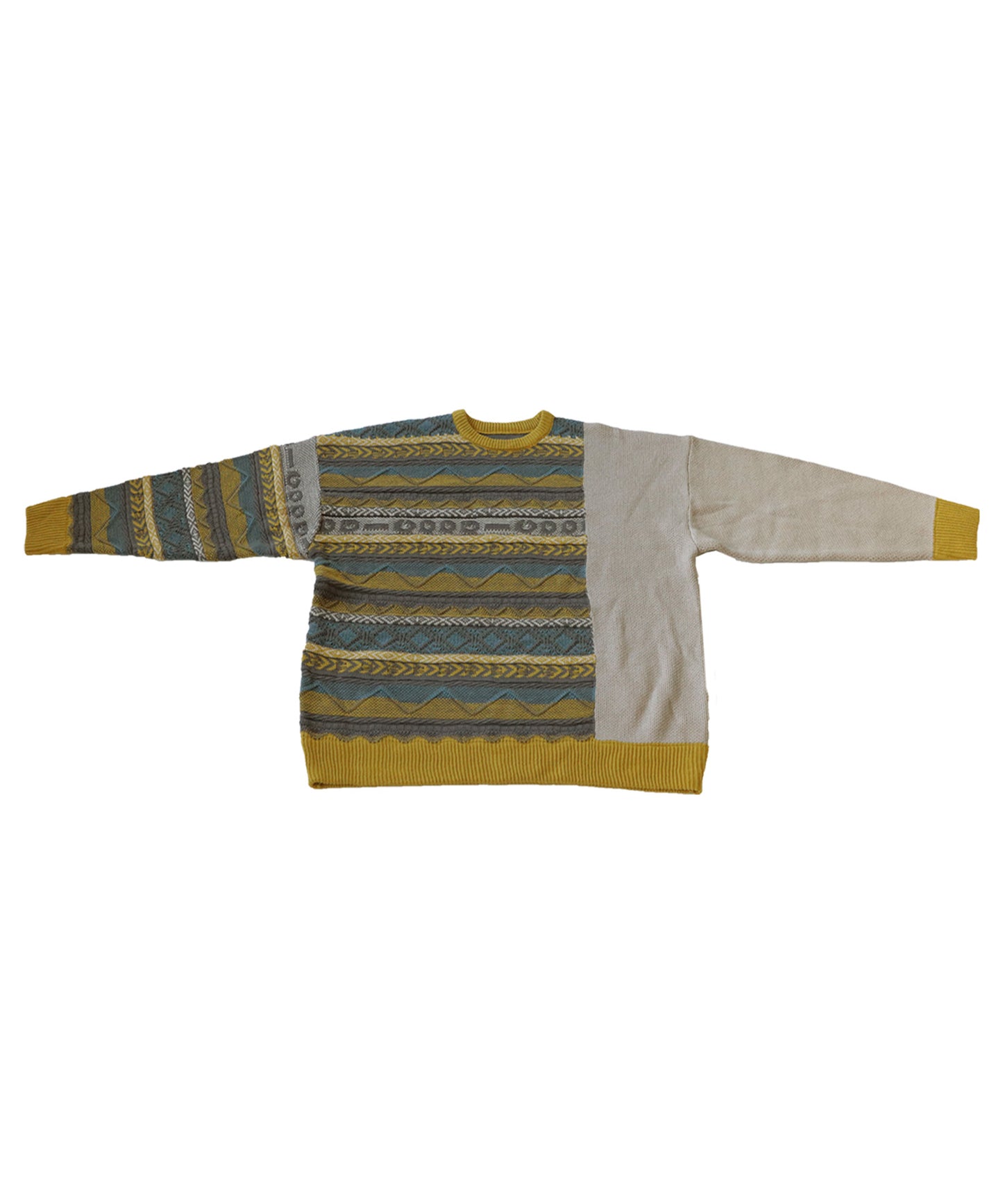 Jacquard Knit Tops Men's