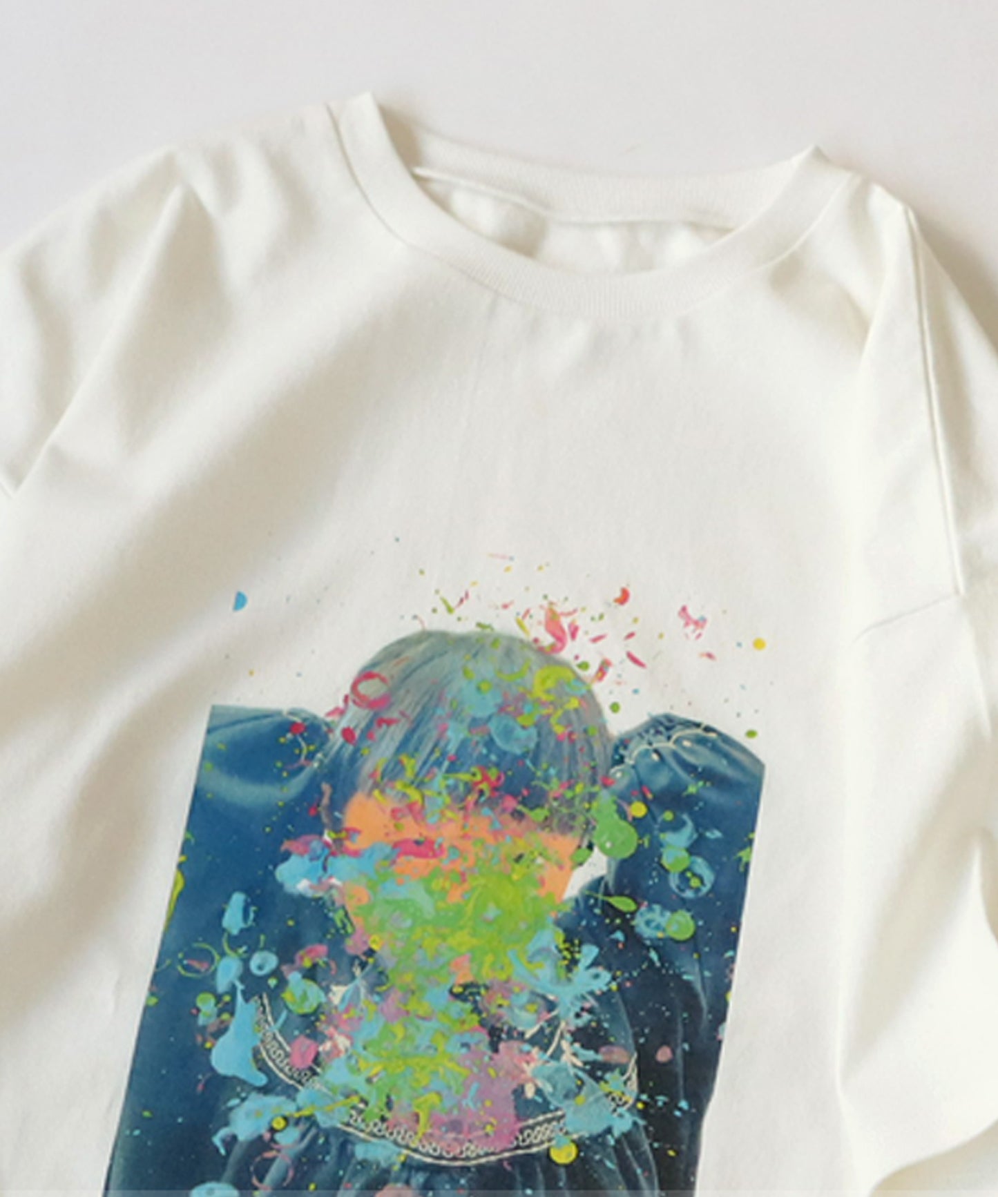 Art Print Heavy T-Shirt Ladies