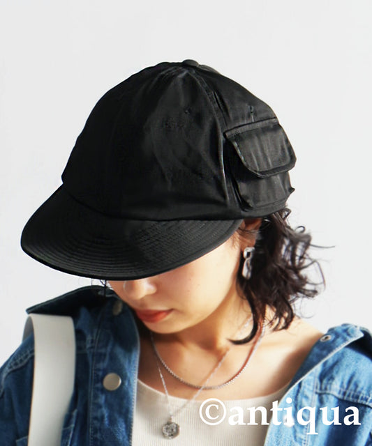 Side Pocket Cap Ladies