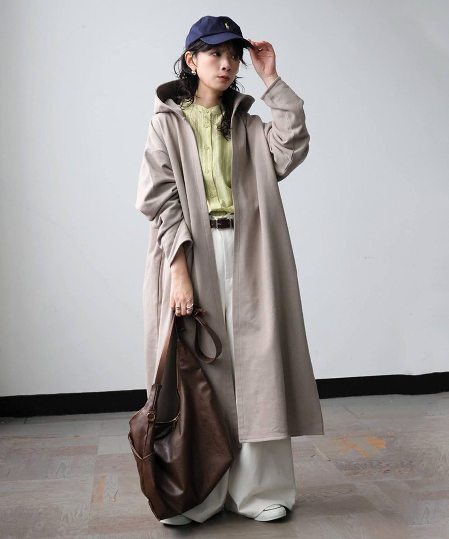 Long French Terry Cardigan Ladies