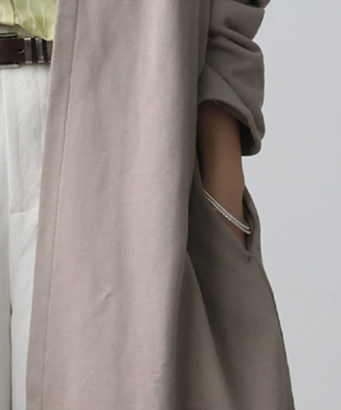 Long French Terry Cardigan Ladies