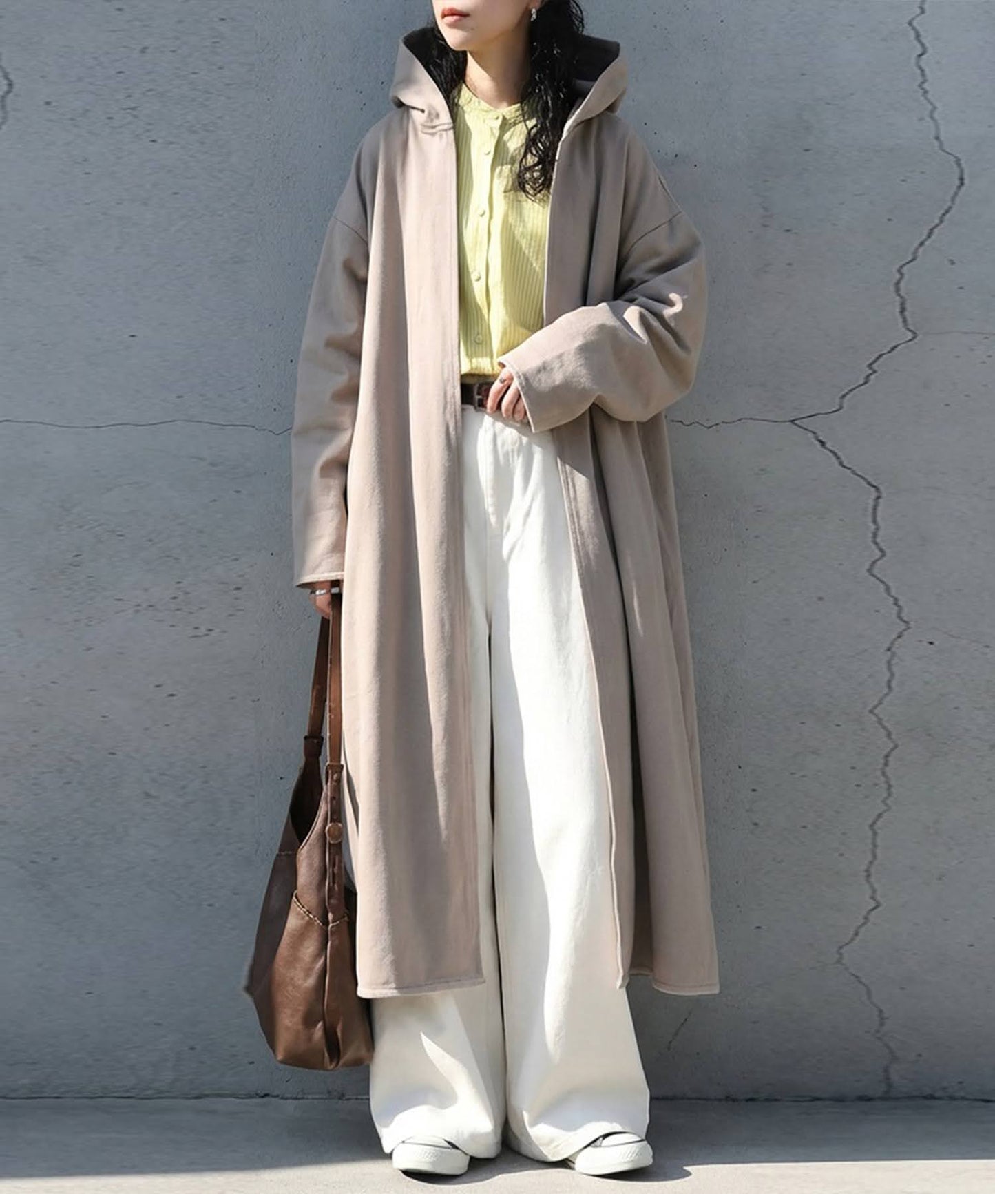 Long French Terry Cardigan Ladies