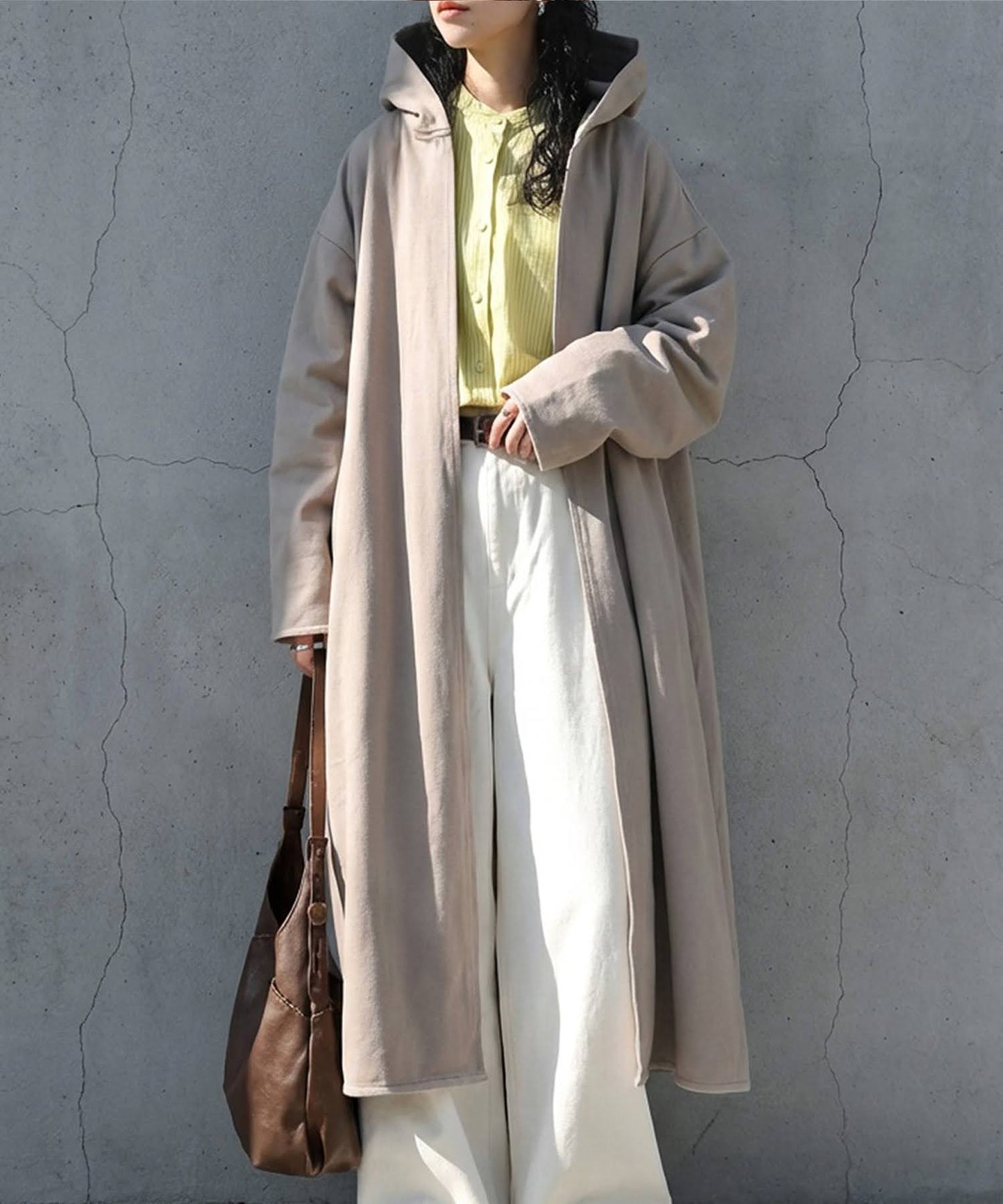 Long French Terry Cardigan Ladies