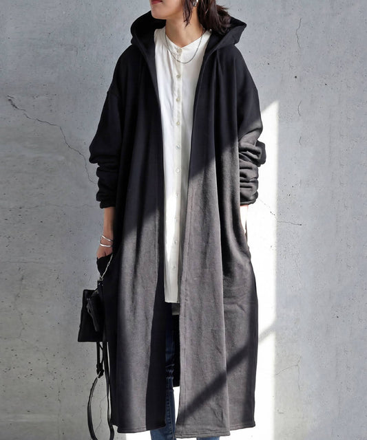 Long French Terry Cardigan Ladies