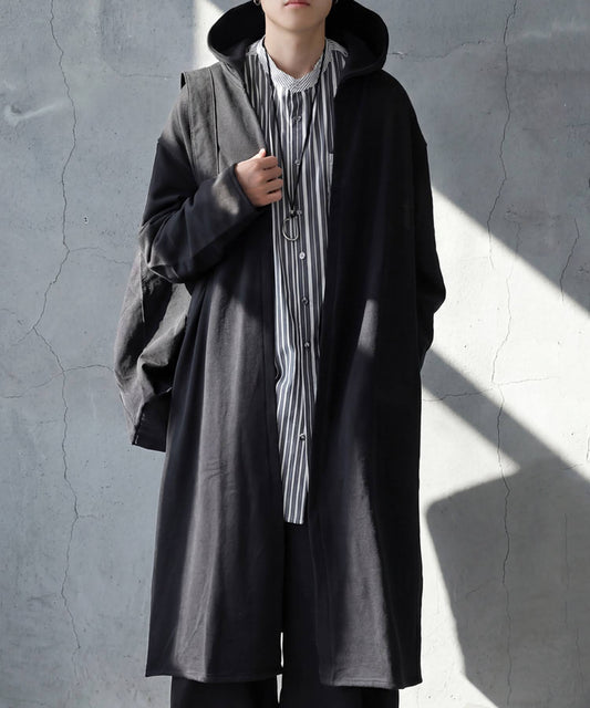 Long French Terry Cardigan Men’s