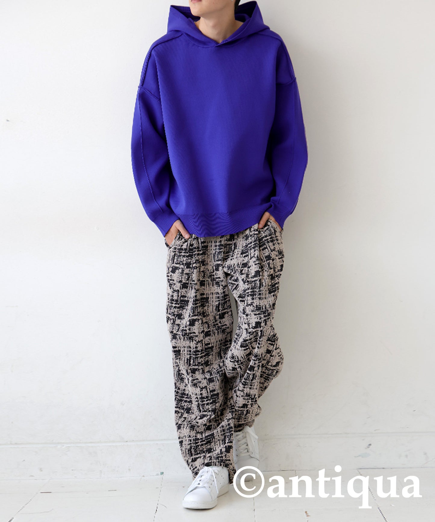 Sponge Knit Hoodie Men's