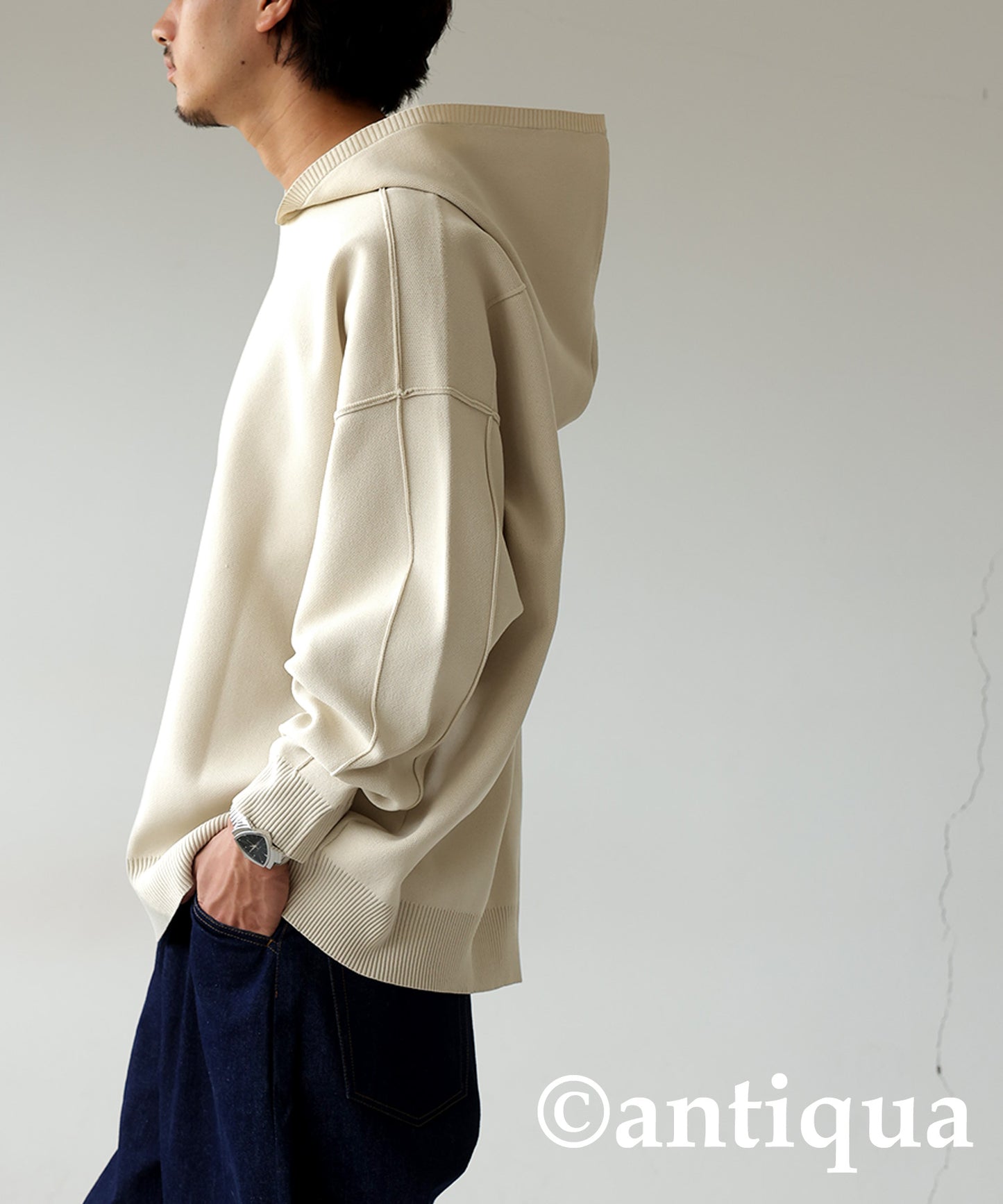 Sponge Knit Hoodie Men's