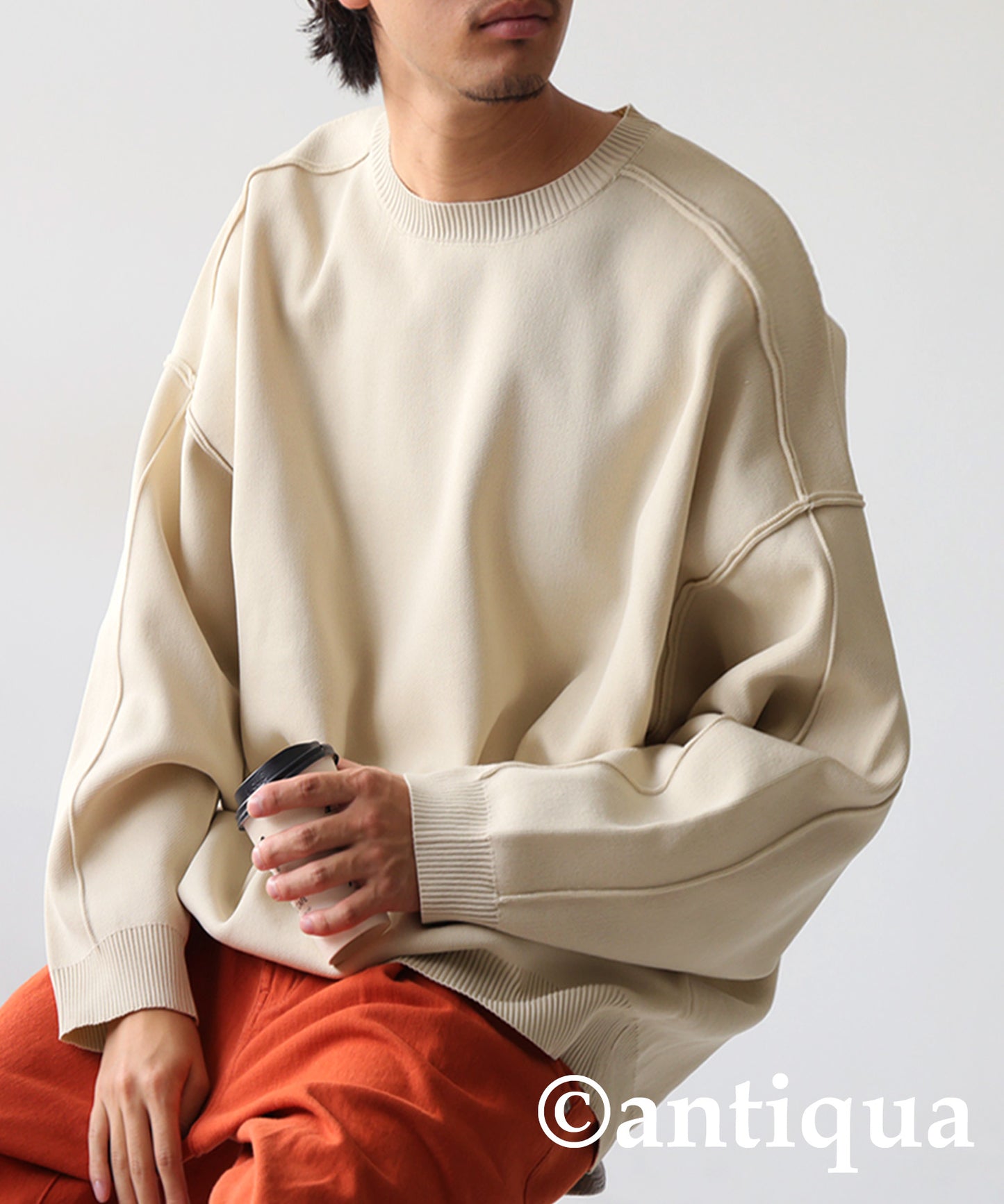 Switching Sponge Knit Men's