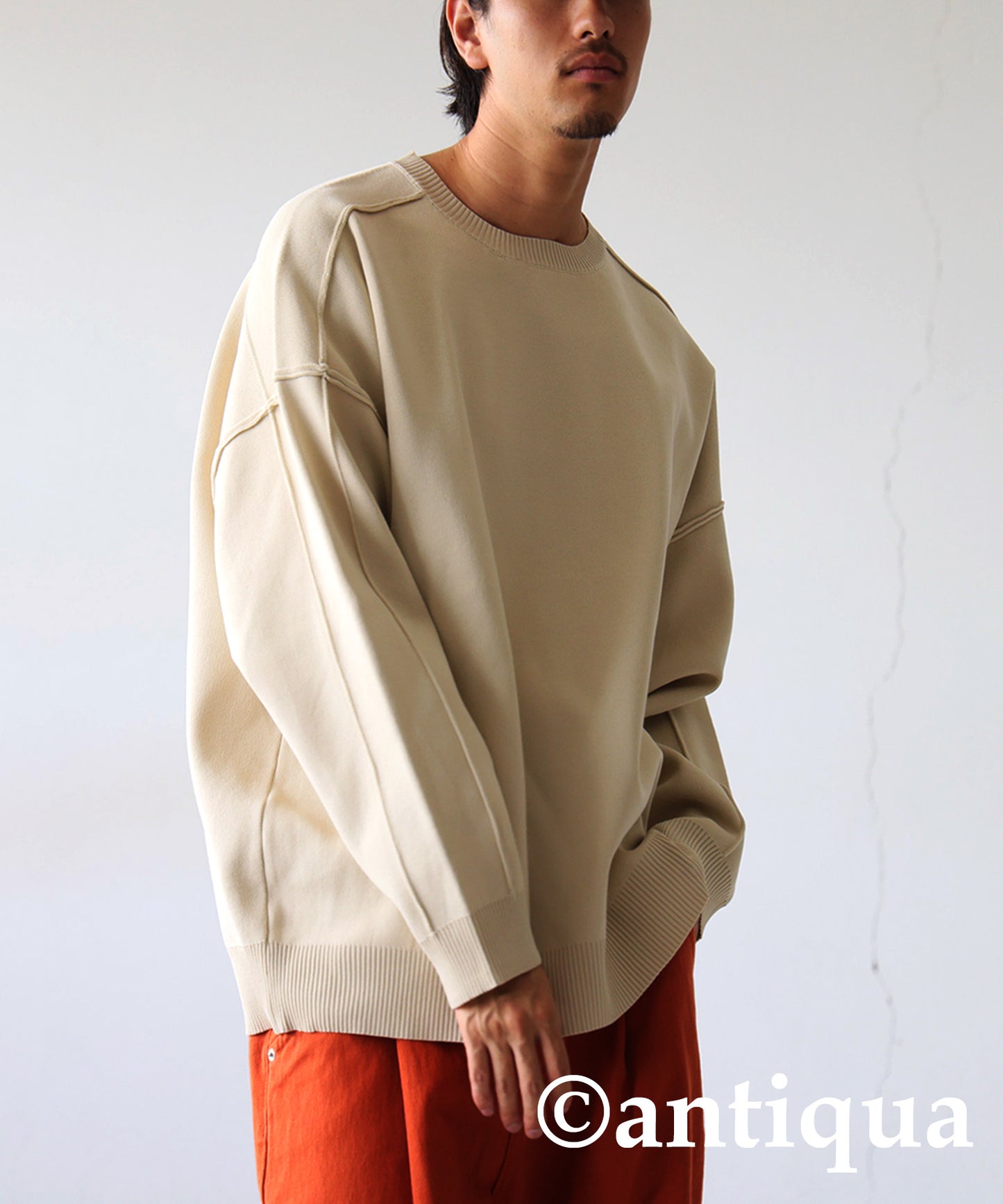 Switching Sponge Knit Men's