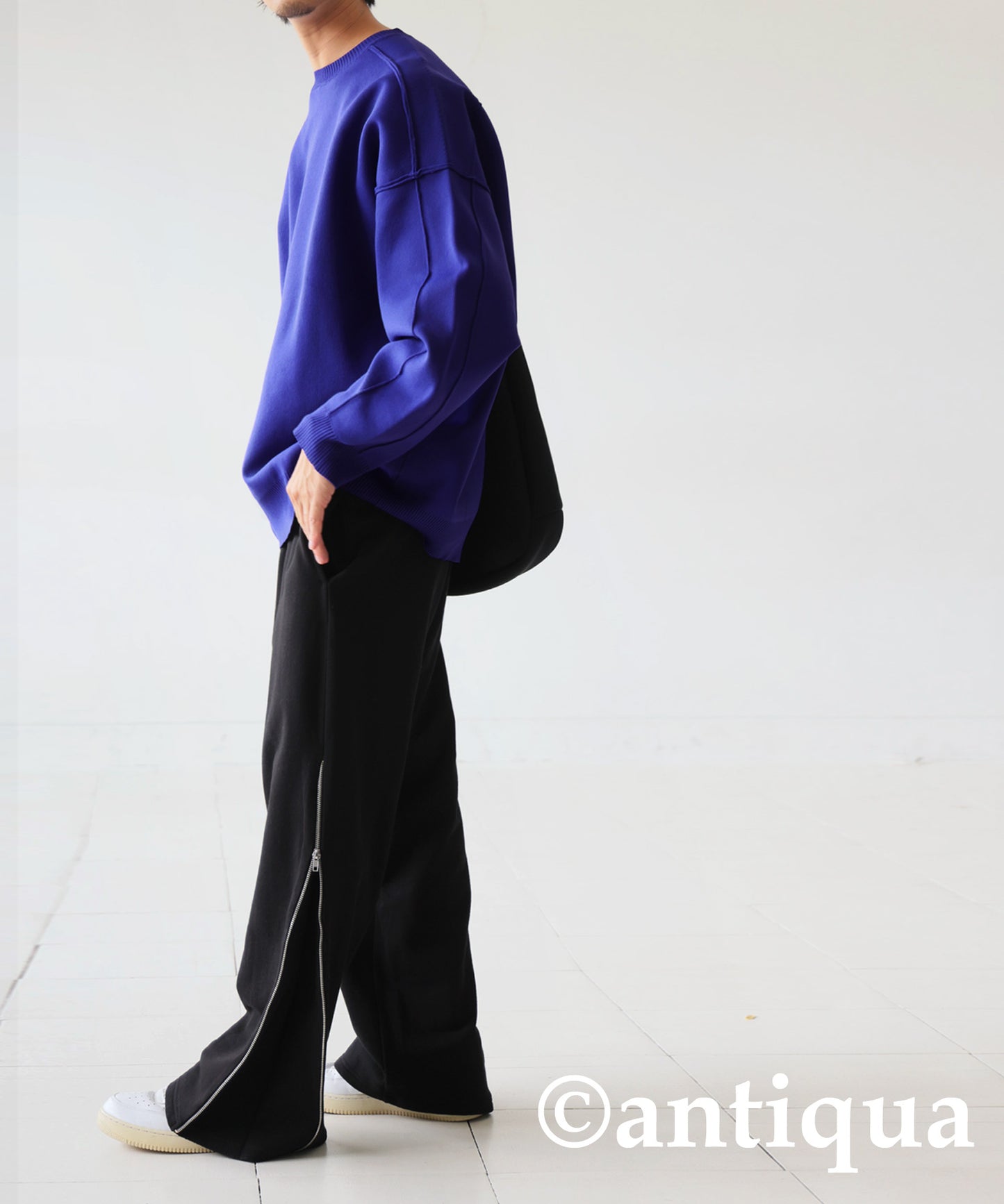 Switching Sponge Knit Men's