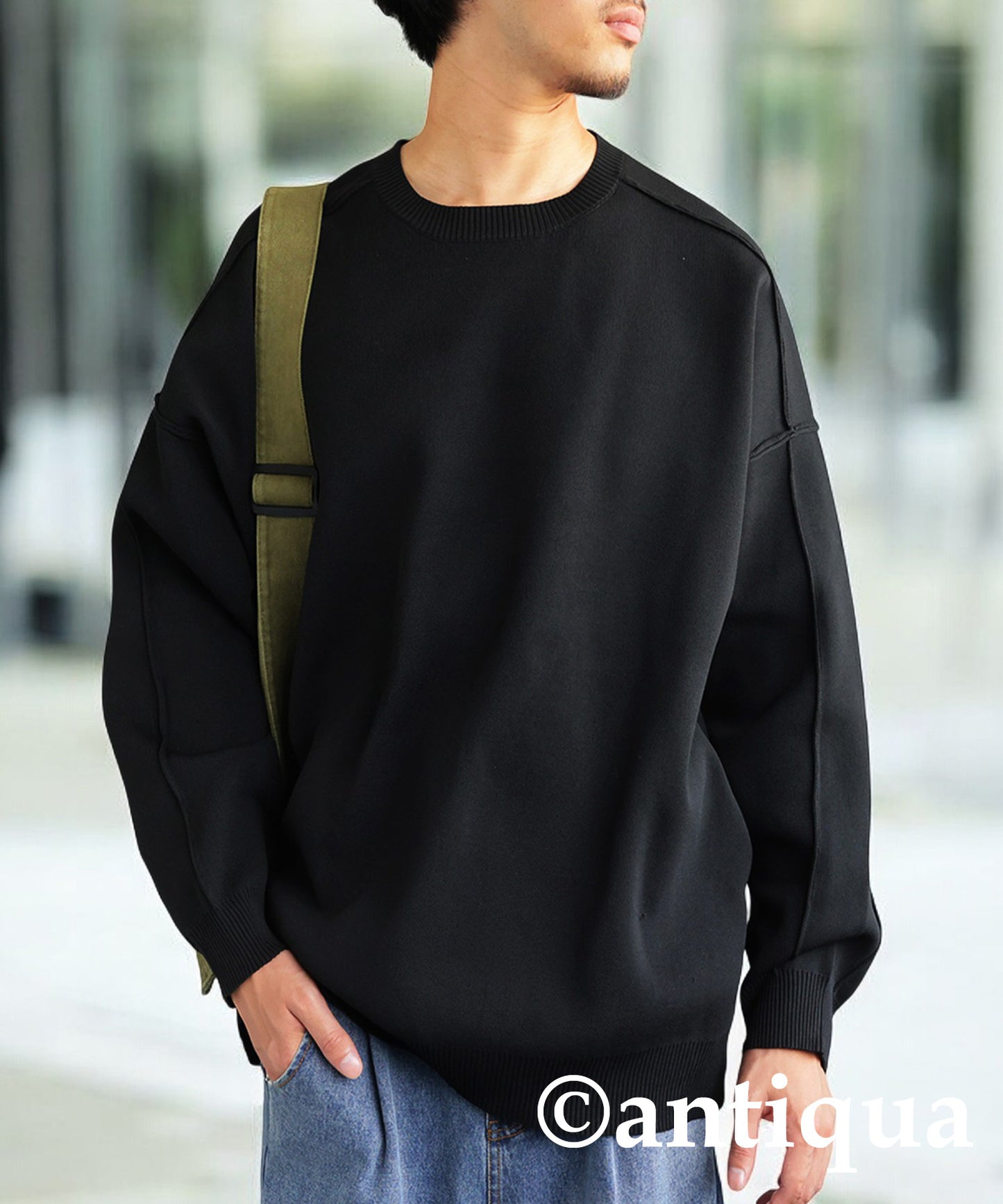 Switching Sponge Knit Men's