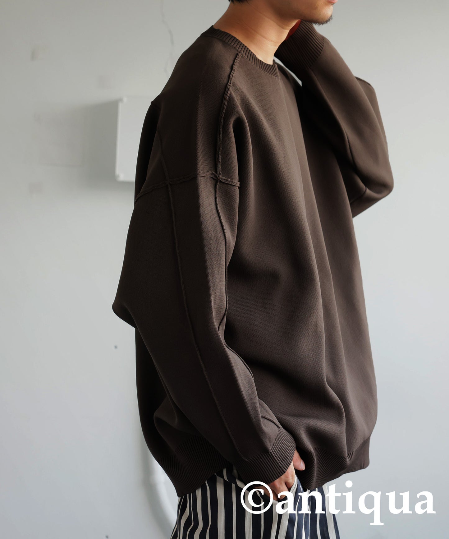 Switching Sponge Knit Men's