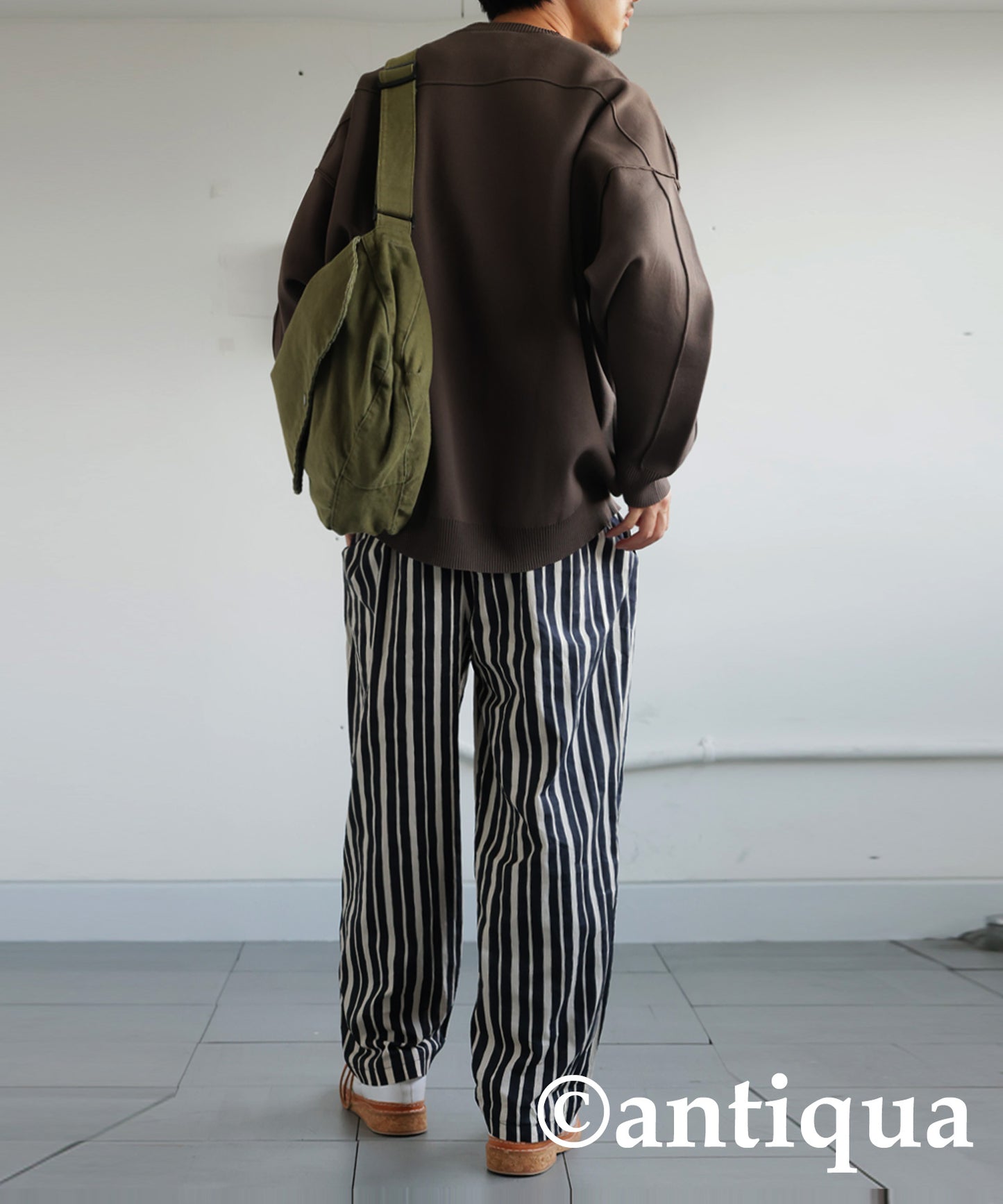 Switching Sponge Knit Men's