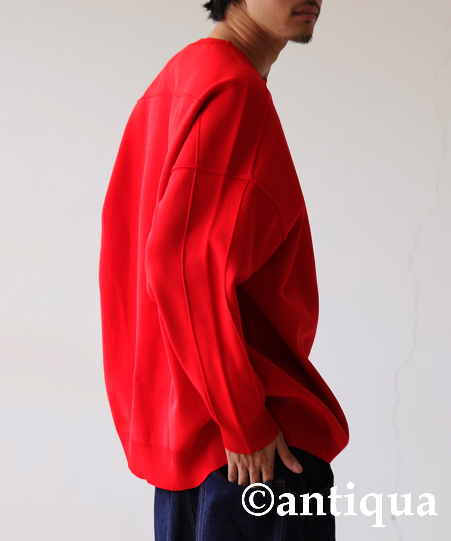 Switching Sponge Knit Men's