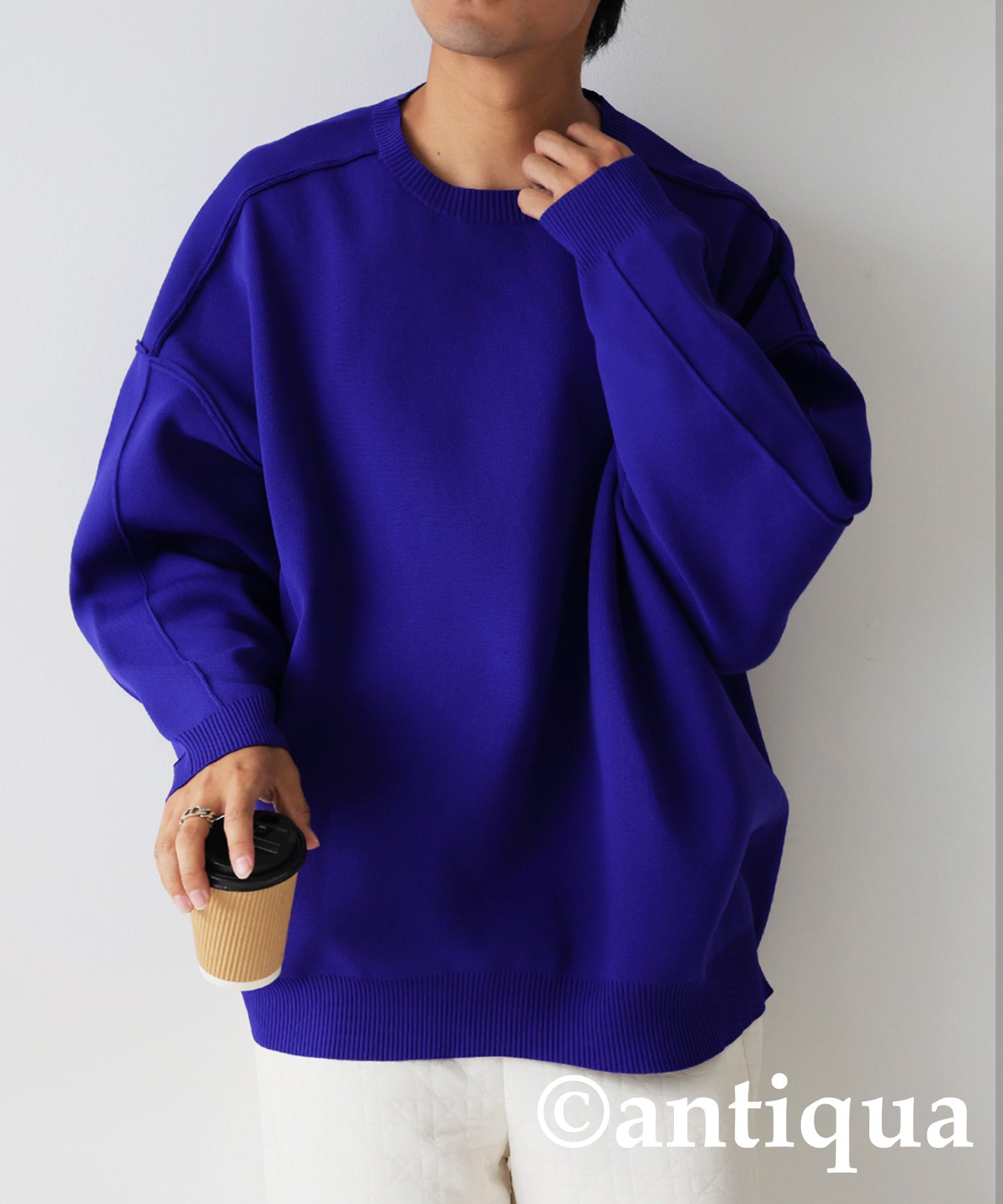 Switching Sponge Knit Men's