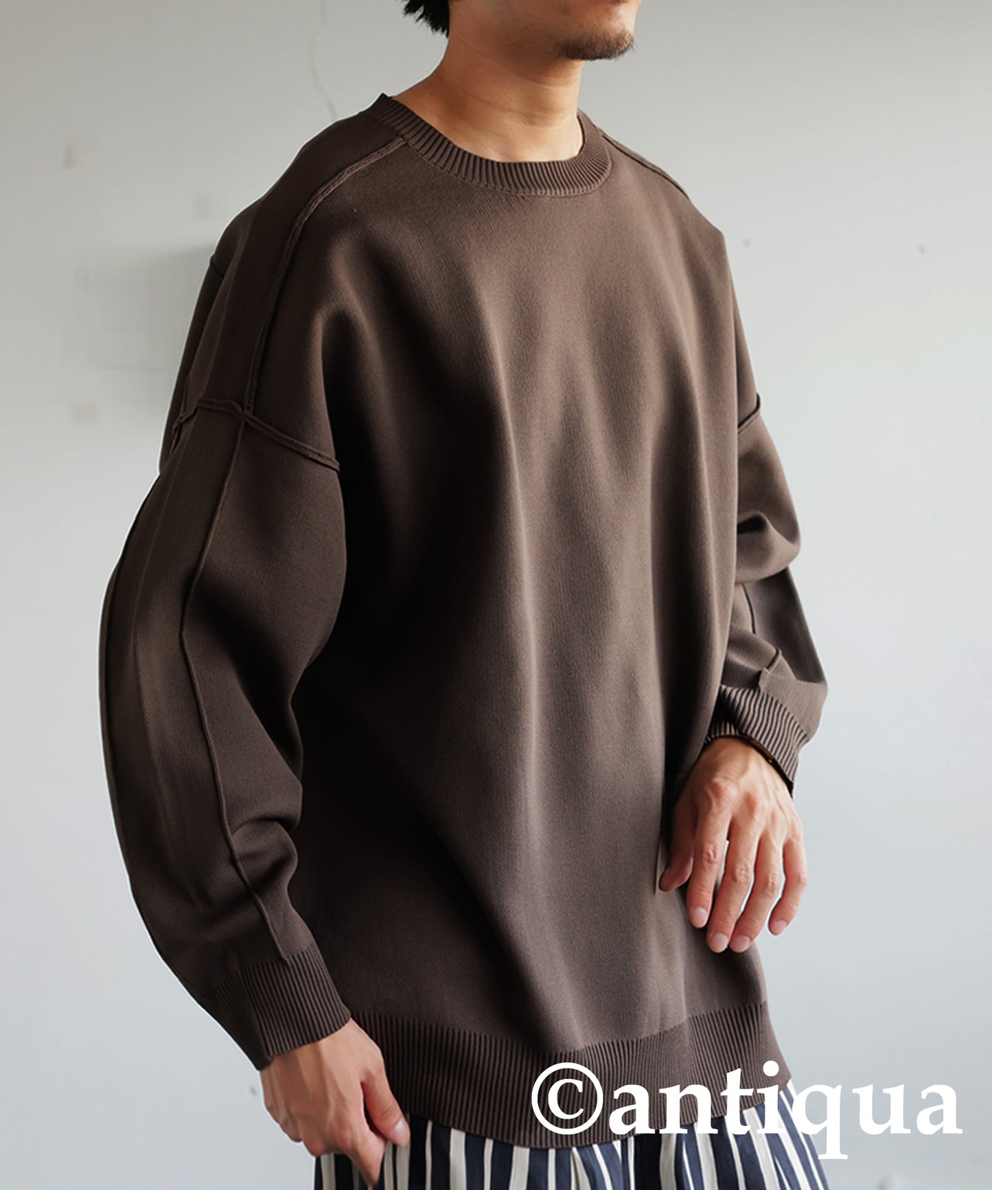 Switching Sponge Knit Men's