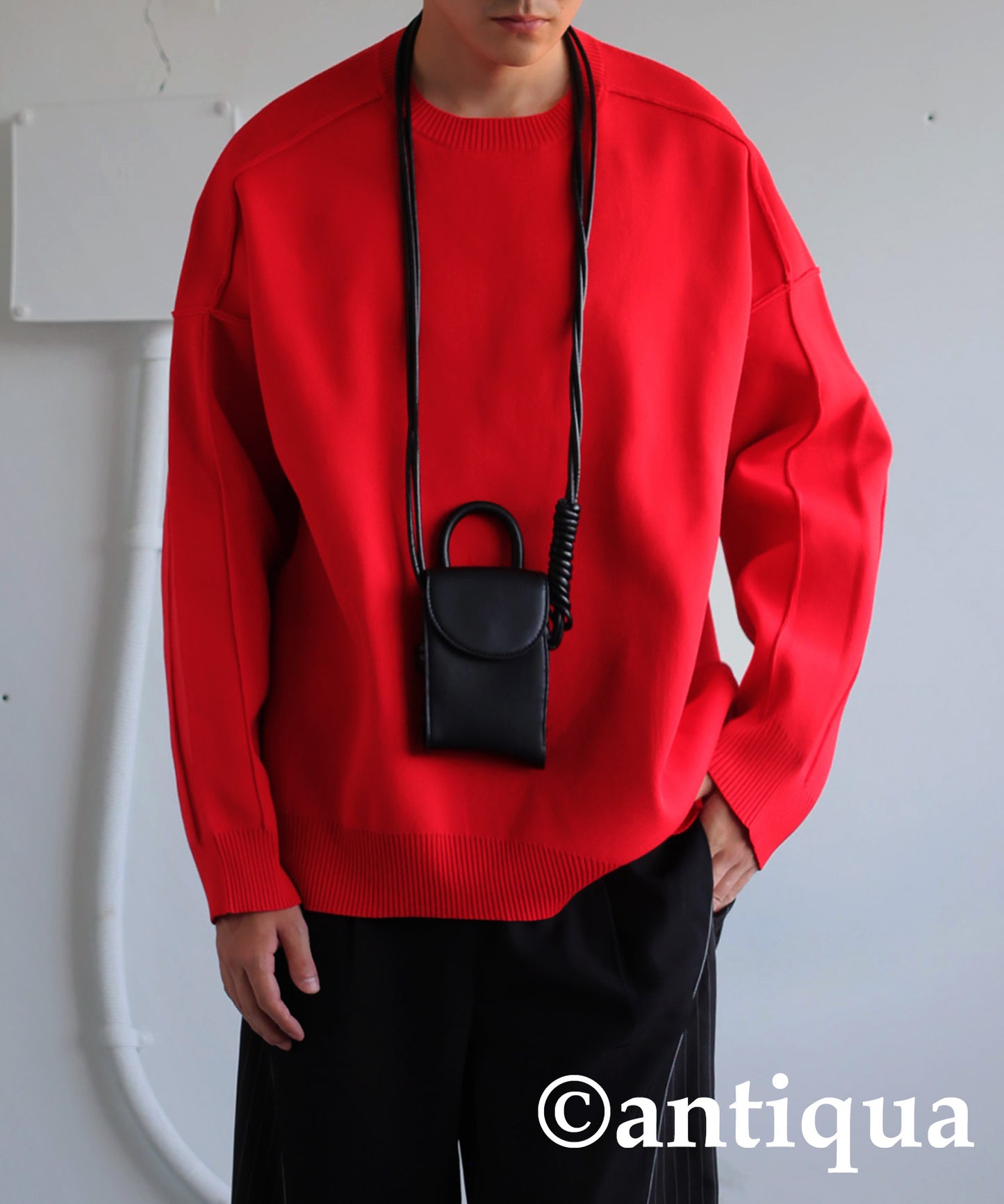 Switching Sponge Knit Men's