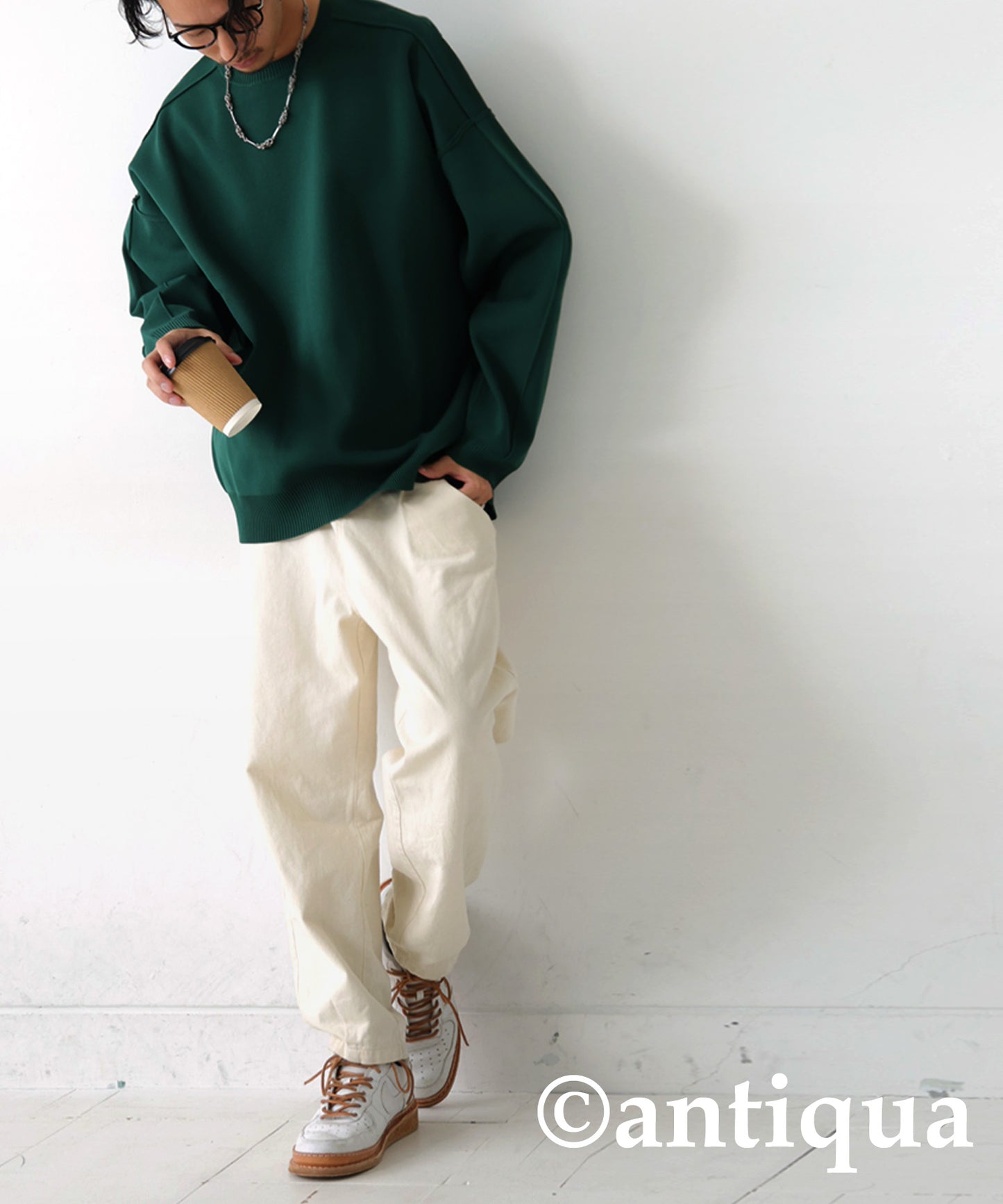 Switching Sponge Knit Men's