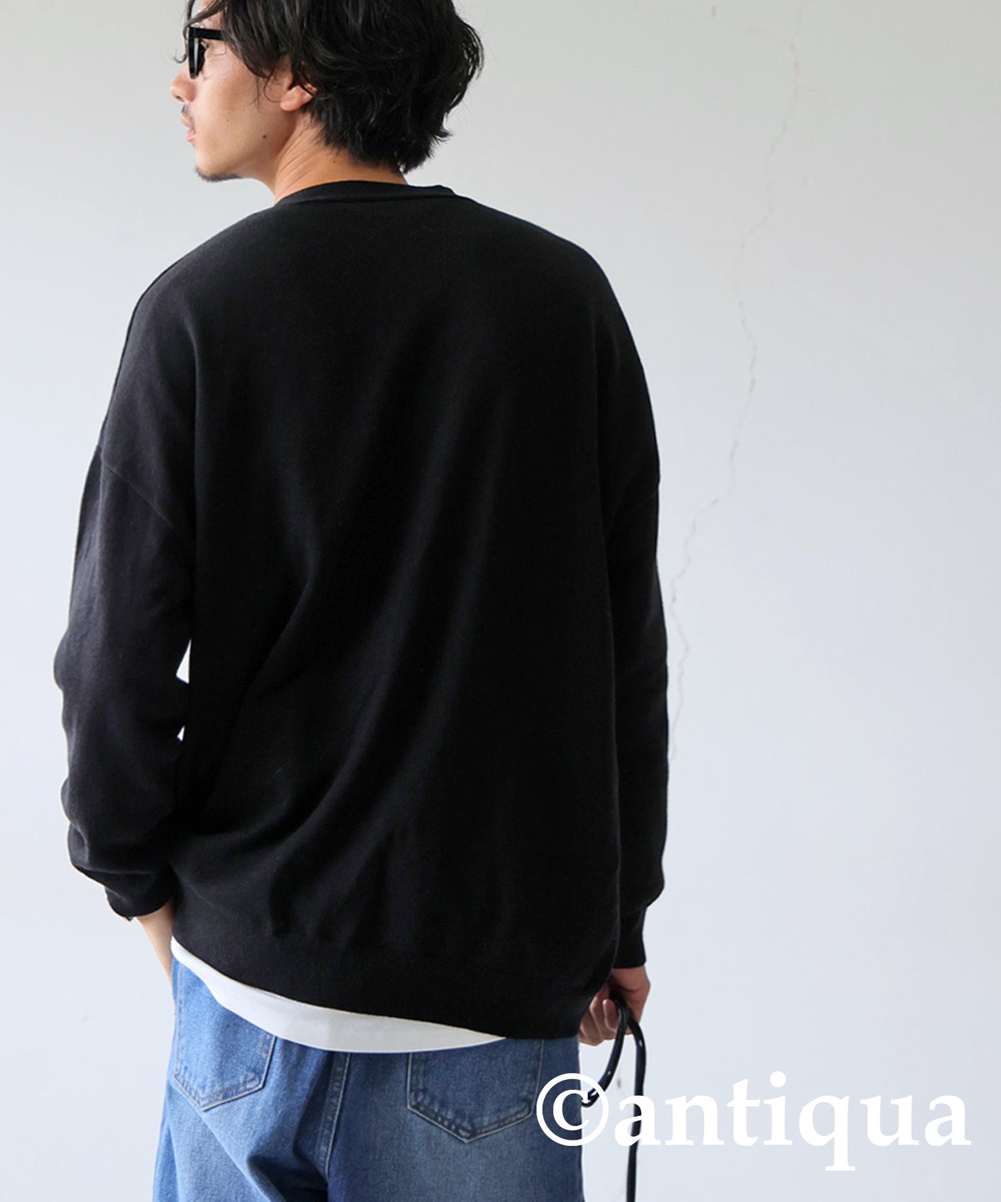 High Gauge Knit Cardigan Men's