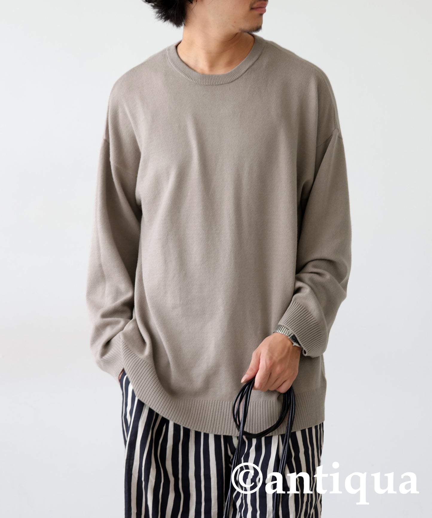 U Neck Knit Men's