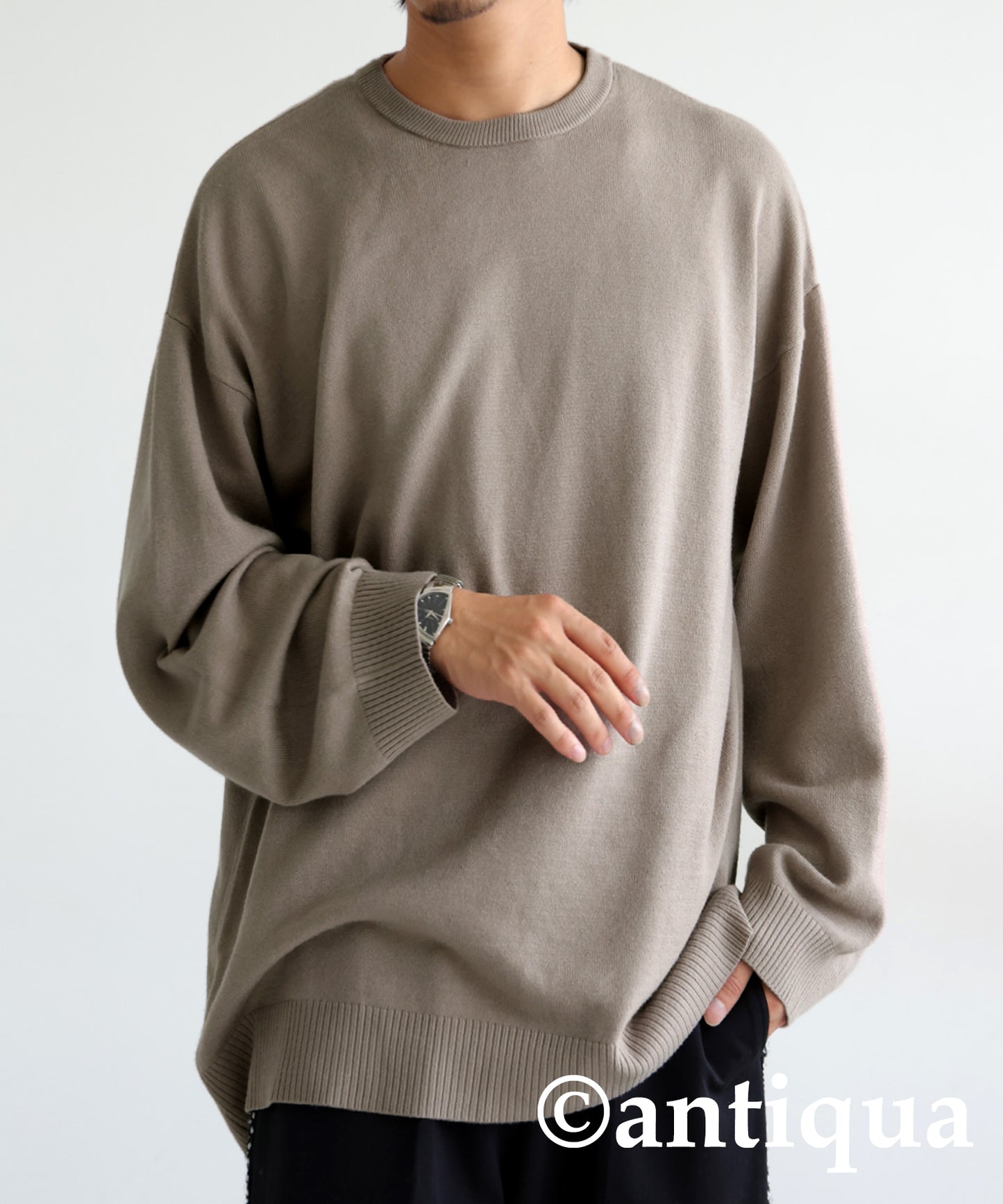 U Neck Knit Men's