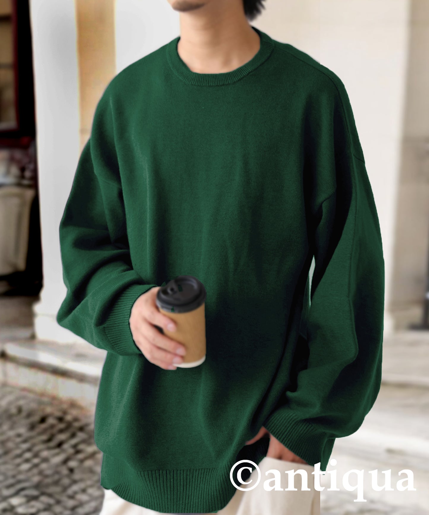 U Neck Knit Men's