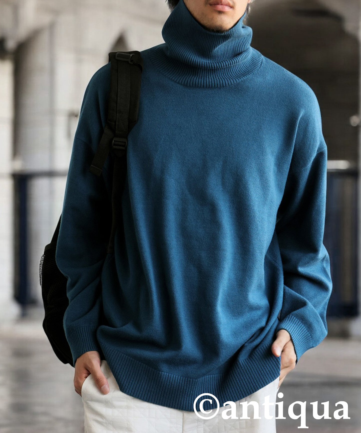 Turtleneck Knit Men's