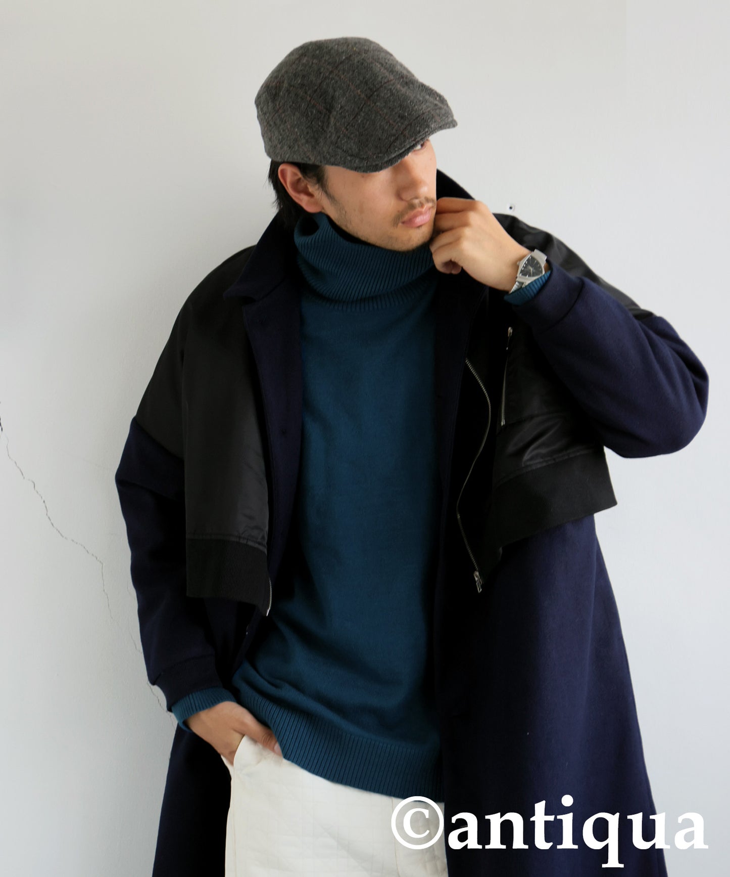 Turtleneck Knit Men's