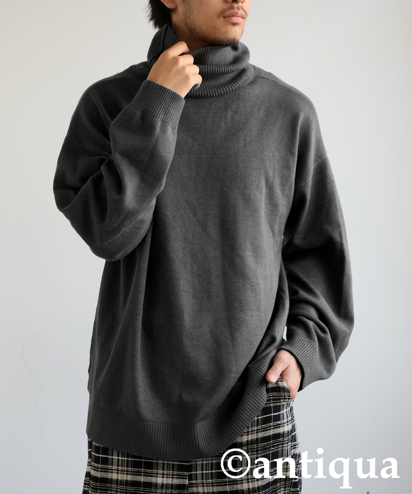 Turtleneck Knit Men's