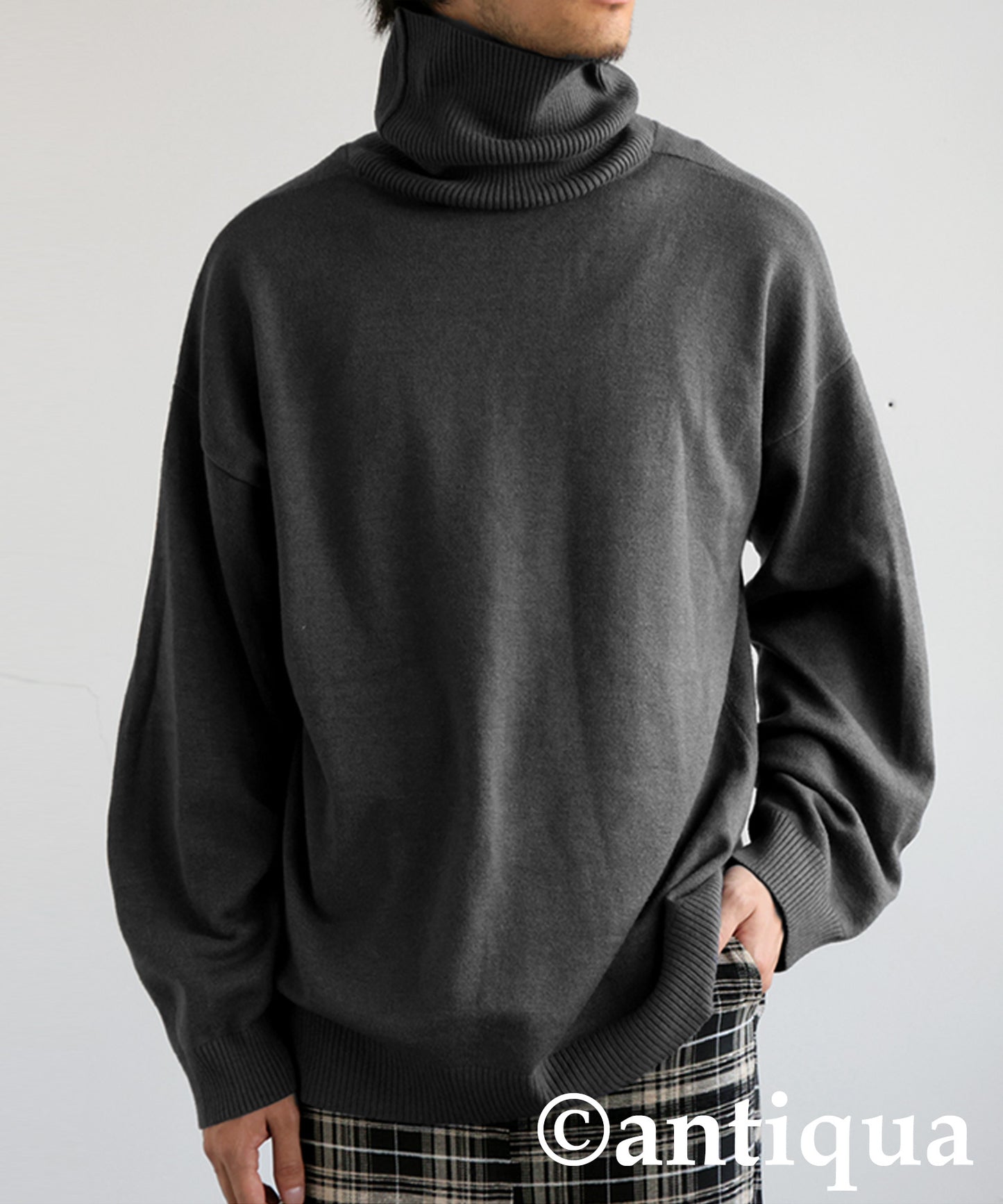 Turtleneck Knit Men's