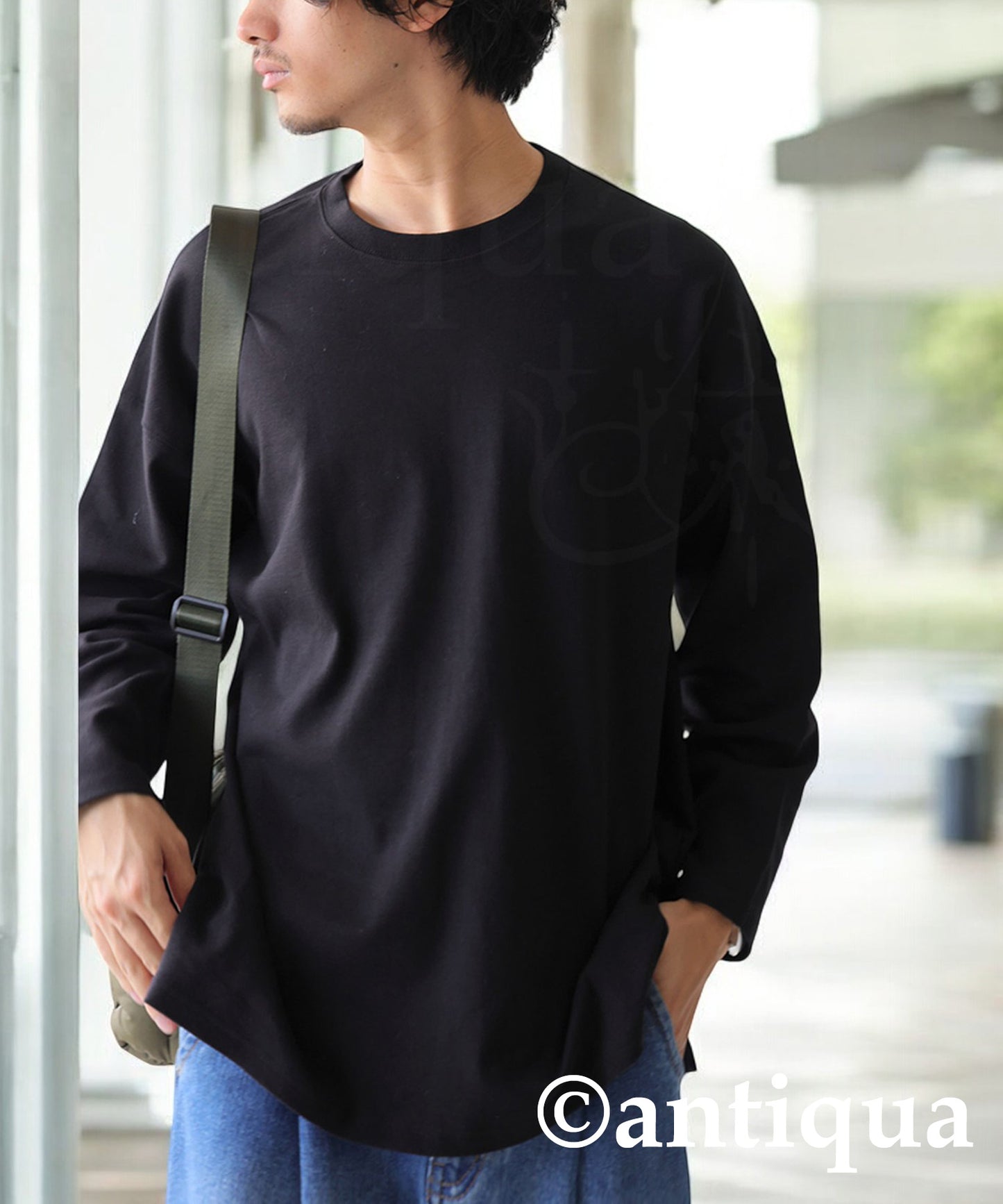 Compact Smooth Long Sleeve T-Shirt Men's