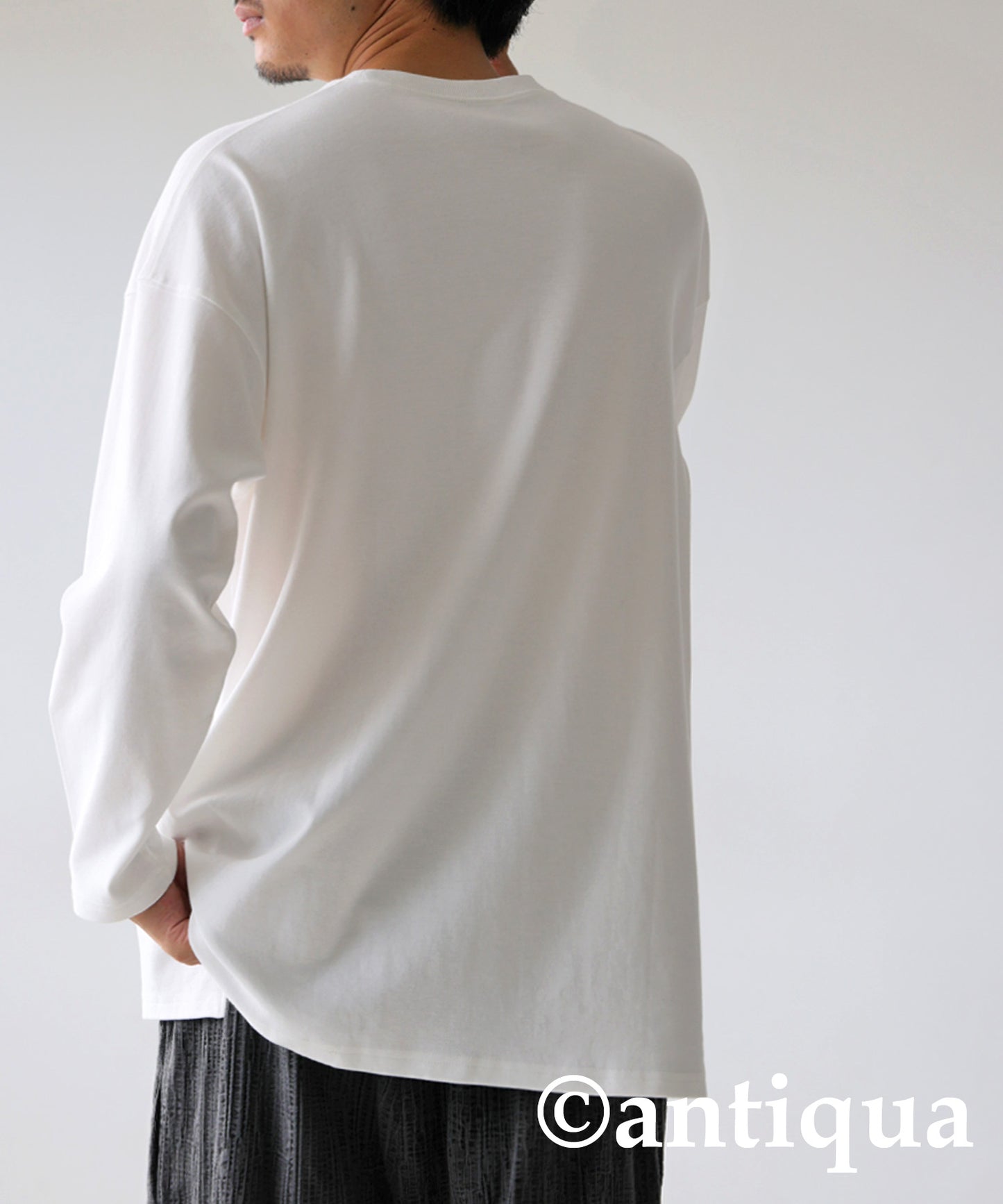 Compact Smooth Long Sleeve T-Shirt Men's