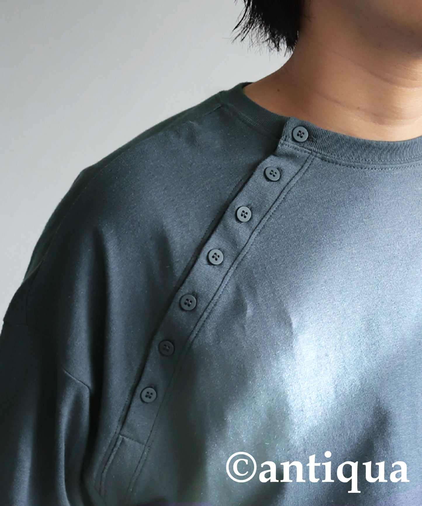 Cotton and linen T-shirts Men's