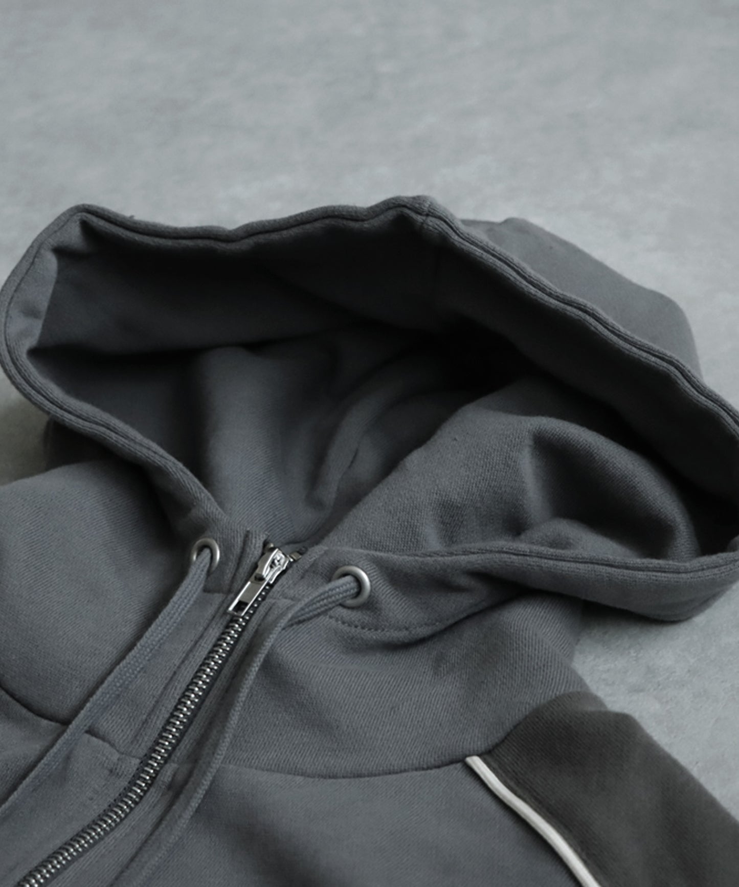 Fleece High Neck Zip Hoodie Ladies