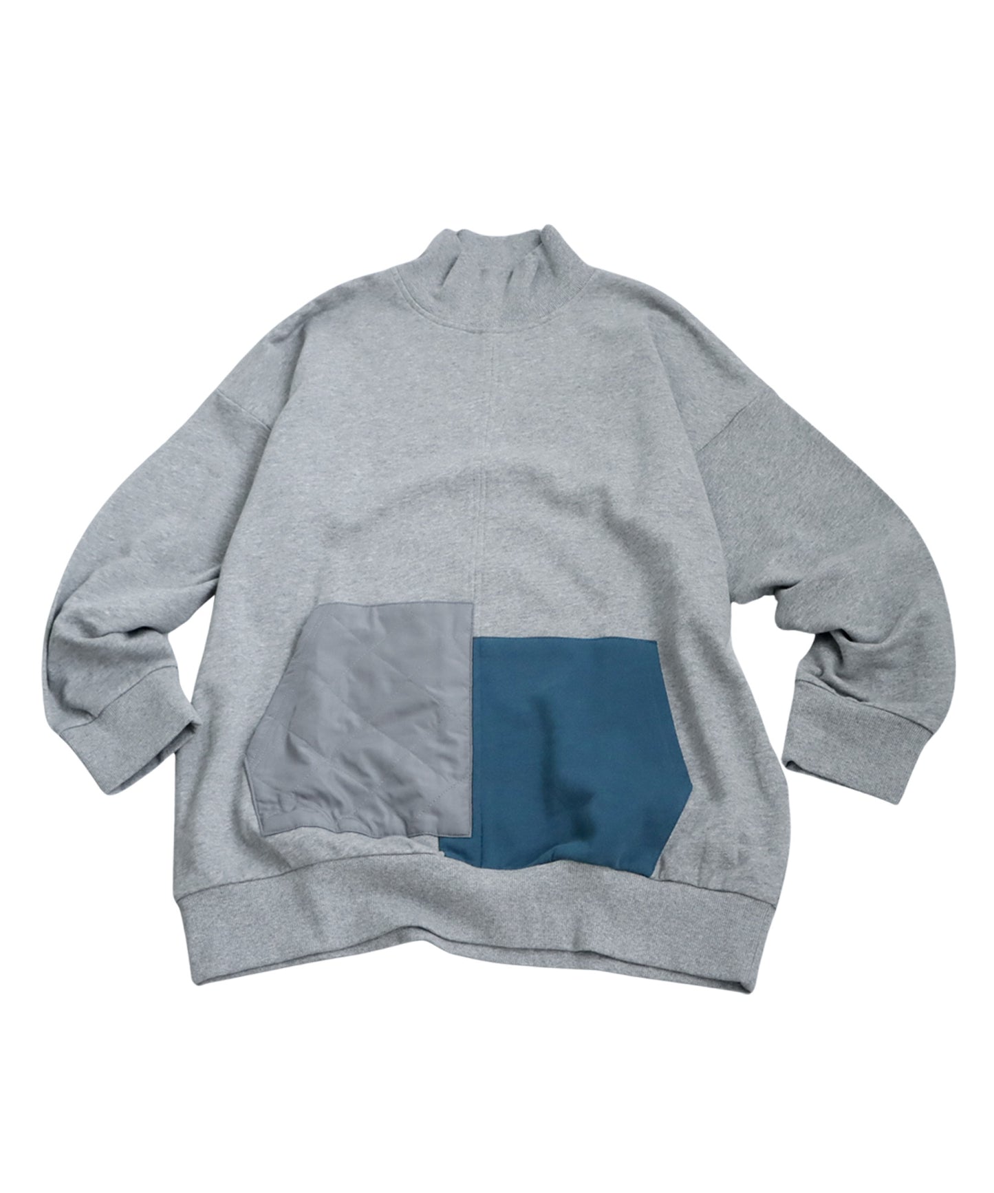 Pocket Color Scheme Tops Ladies