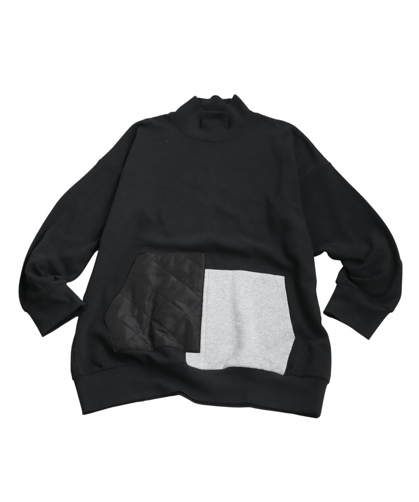 Pocket Color Scheme Tops Ladies