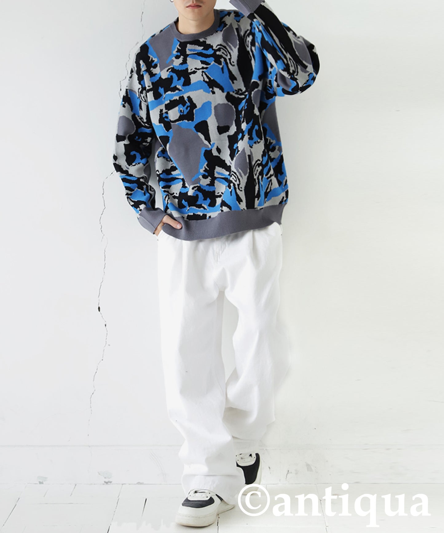 Camouflage Knit Men's