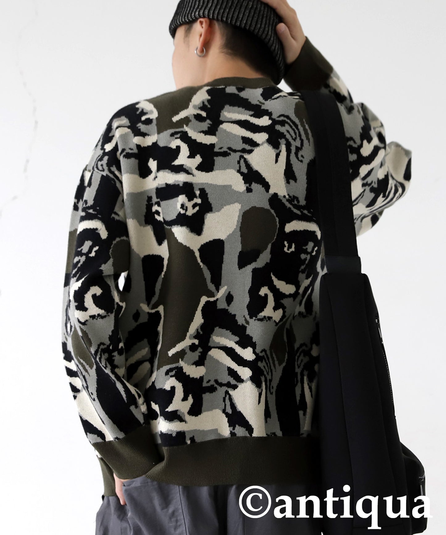 Camouflage Knit Men's